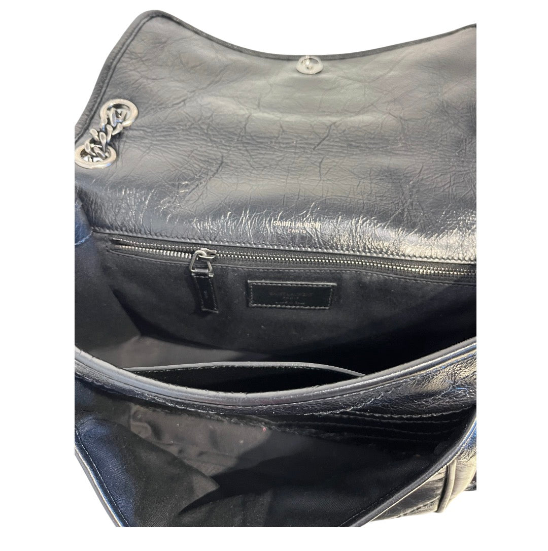 YVES SAINT LAURENT/Cross Body Bag/Leather/BLK/NIKI view 4