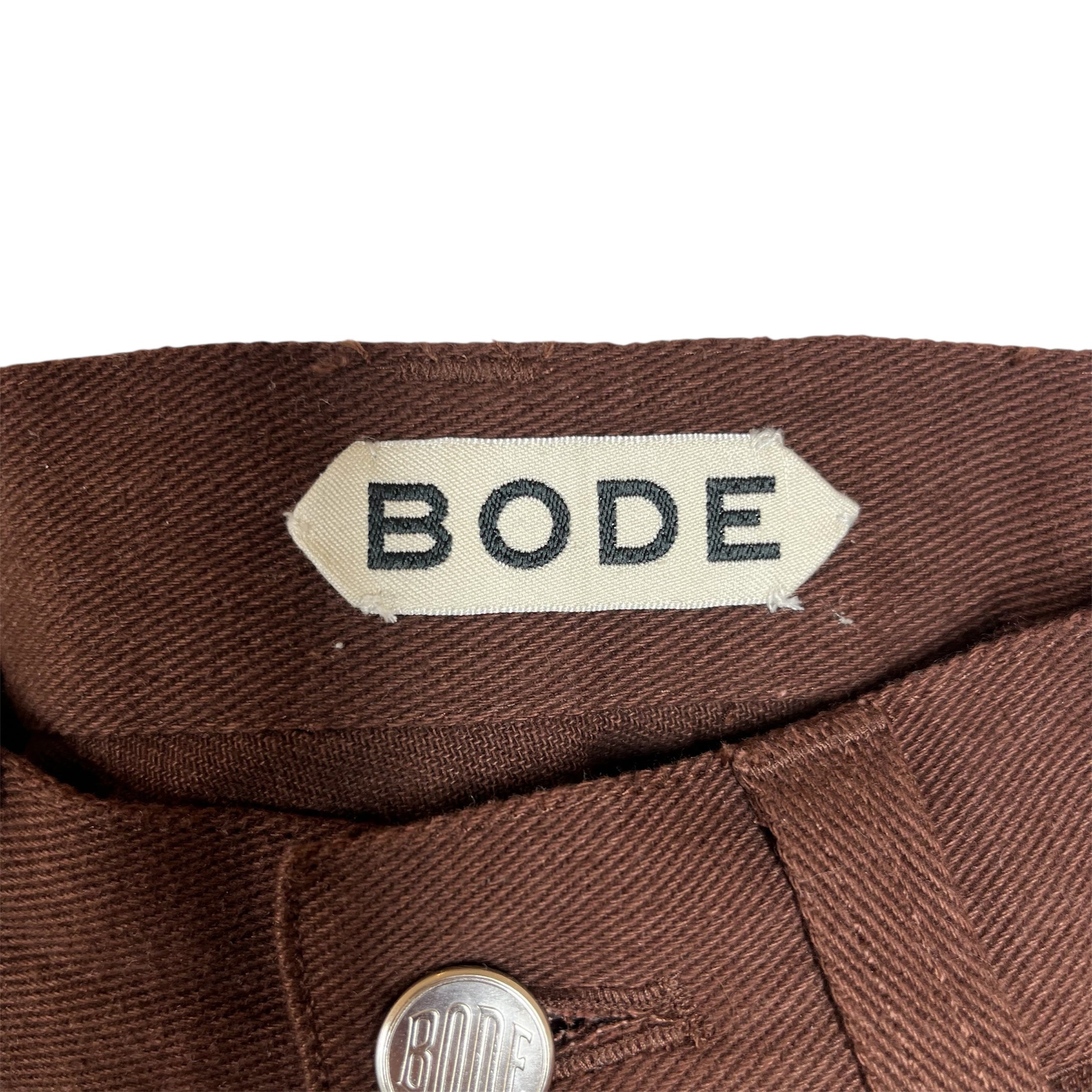 BODE/Straight Pants/25/Cotton/BRW/ view 3