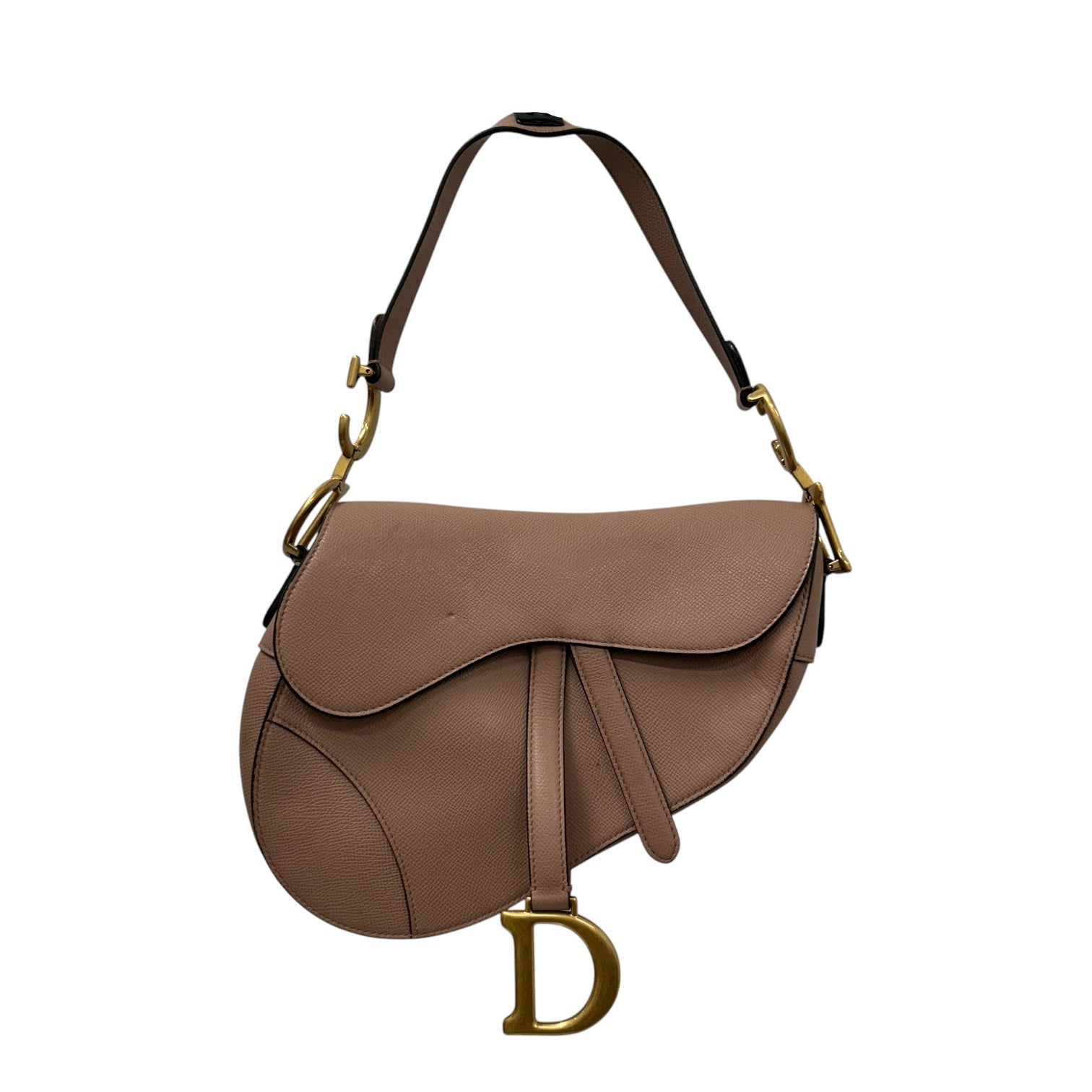 Christian Dior/Hand Bag/Leather/PNK/The Saddke Bag |Gold| view 1