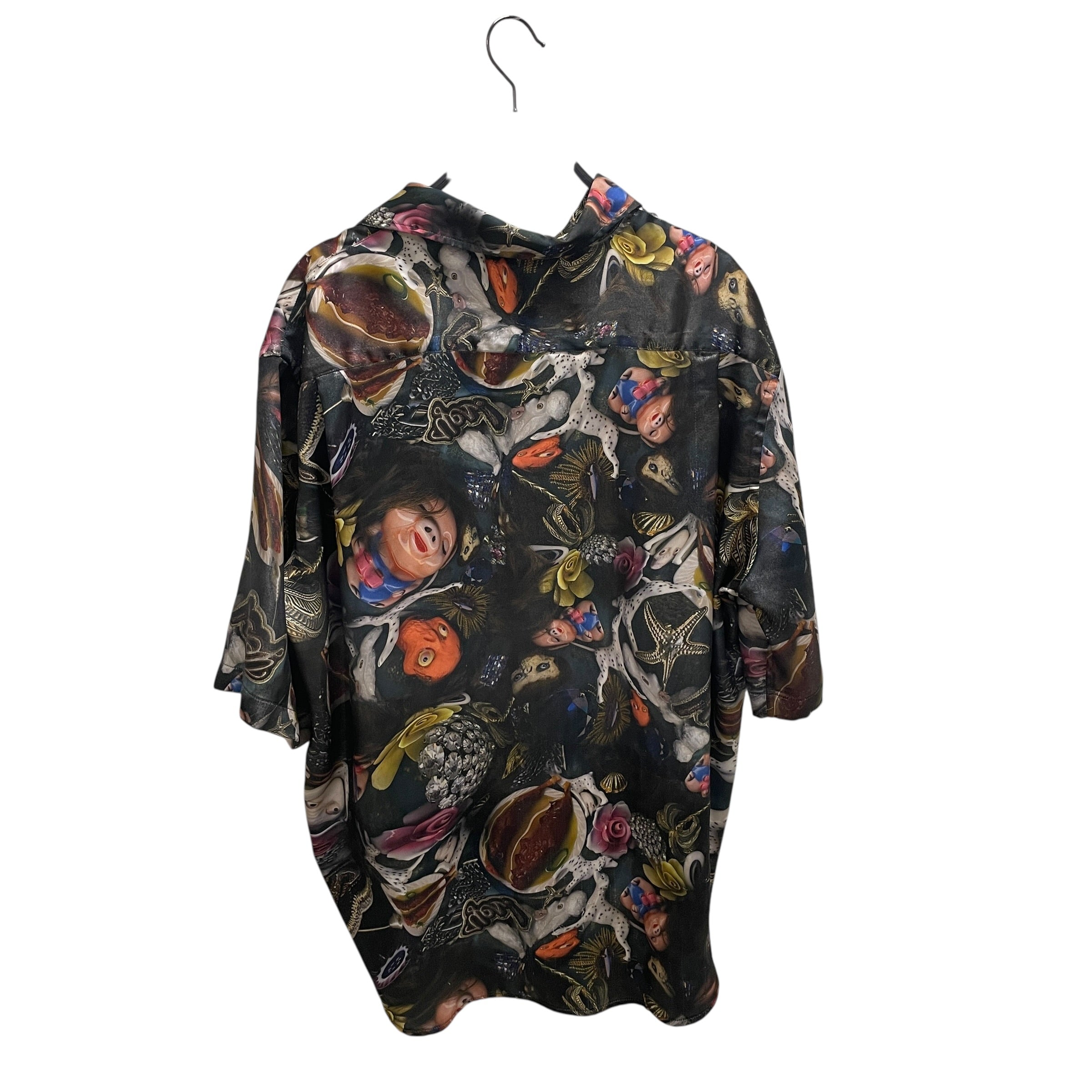 Acne Studios/SS Shirt/44/Polyester/MLT/All Over Print/PRINTED DOLL HEAD  / SUNDBERG view 2