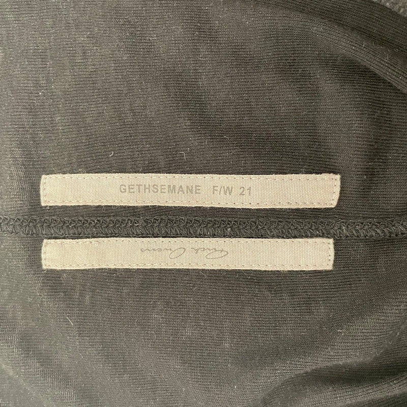 Rick Owens/Tank Top/40/Cotton/BLK/GETHSEMANE F/W 21