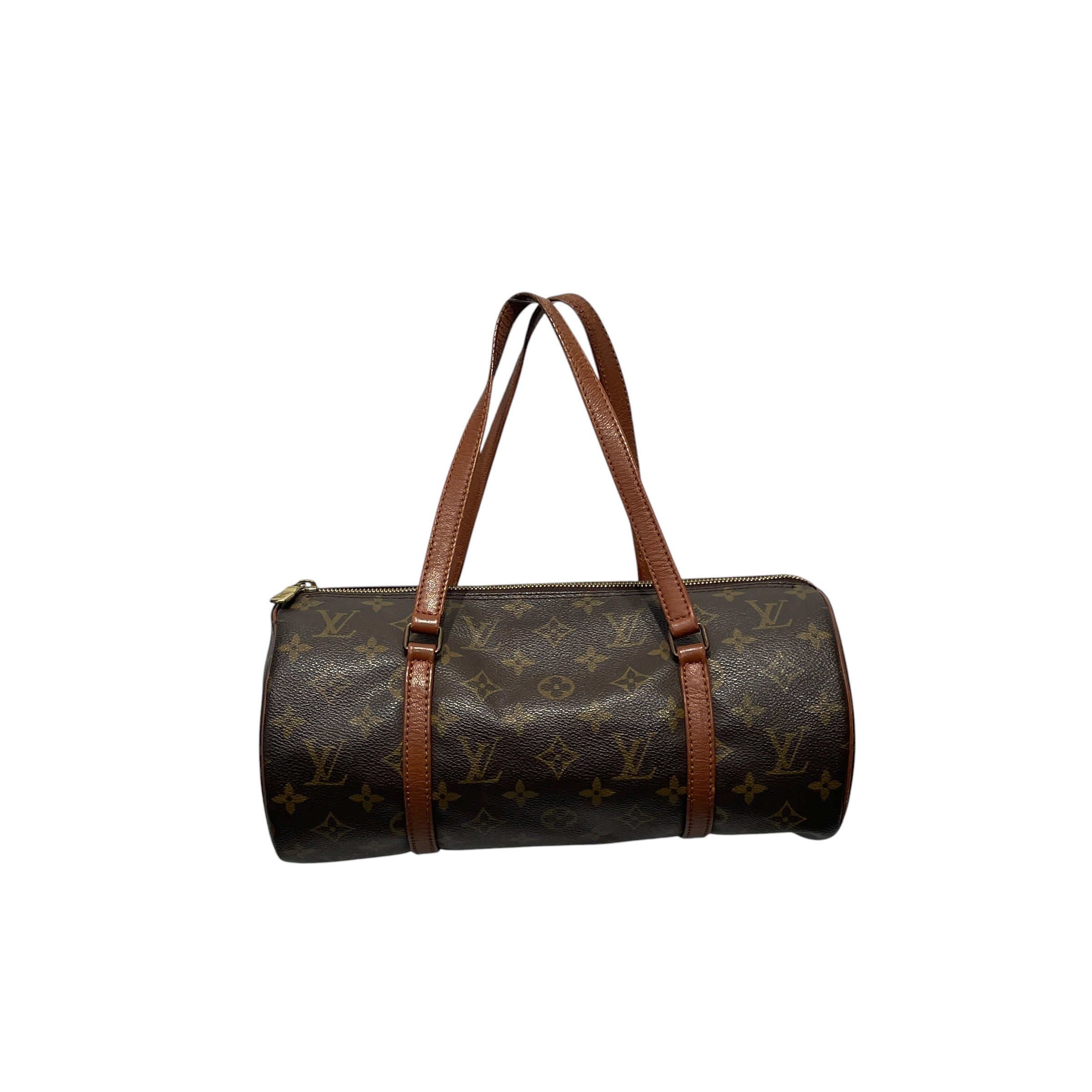 LOUIS VUITTON/Hand Bag/Monogram/Leather/BRW/PAPILLON view 1