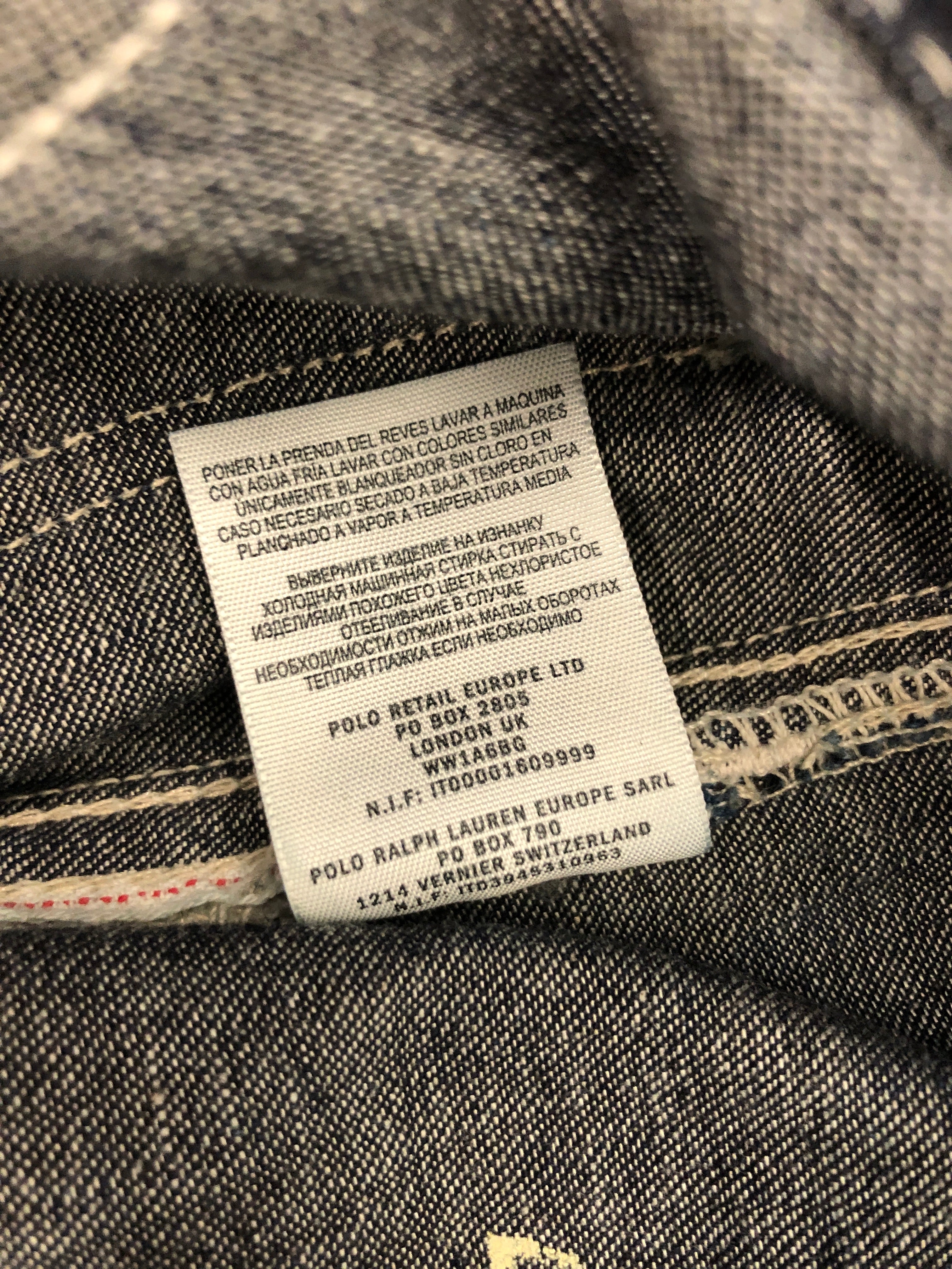 RRL/Pants/31/Cotton/NVY/buckle back eep pockets dark view 7