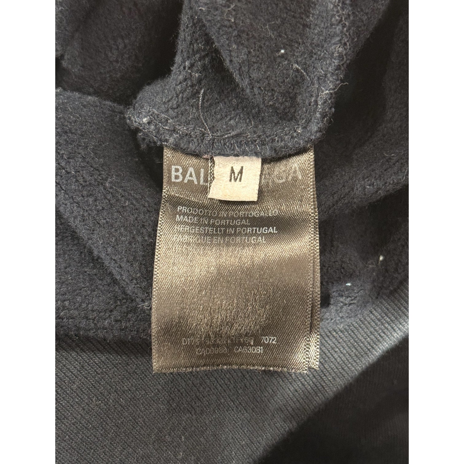 BALENCIAGA/Hoodie/M/Cotton/NVY/1917 view 4