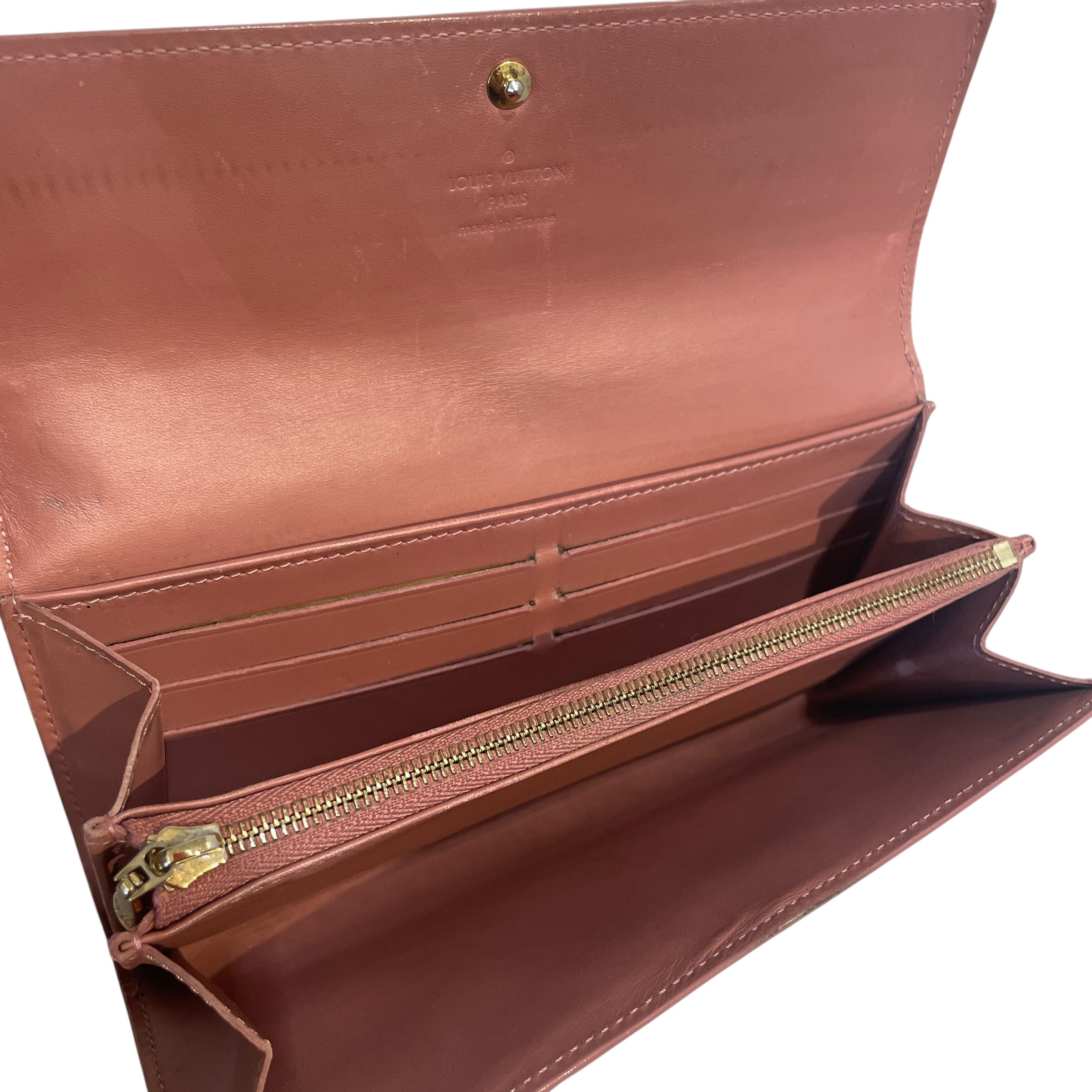 LOUIS VUITTON/Wallet/Leather/PNK/L's/Floral Wallet view 4