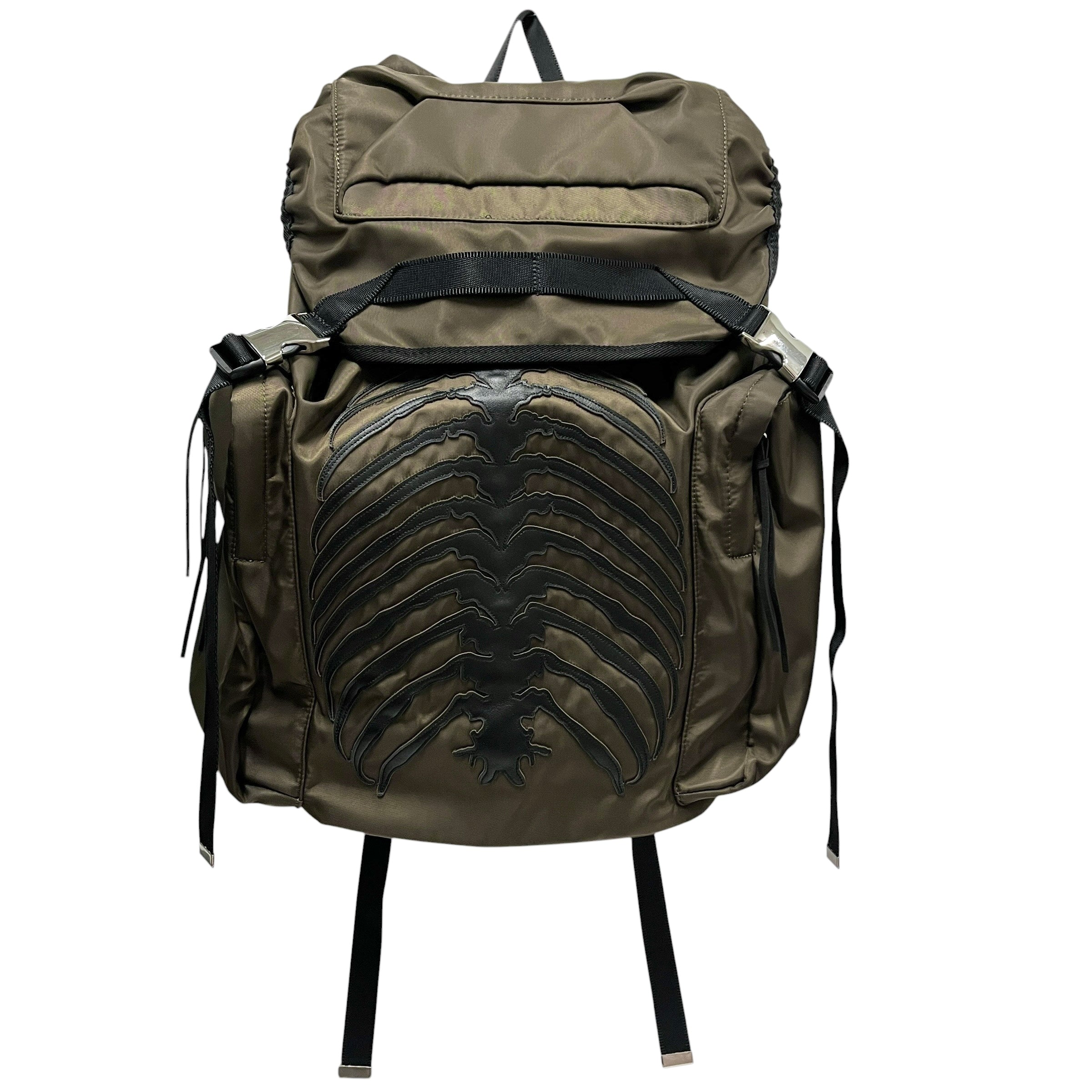 UNDERCOVER/Backpack/Nylon/GRN/AW'13 ANATOMICOUTURE view 1