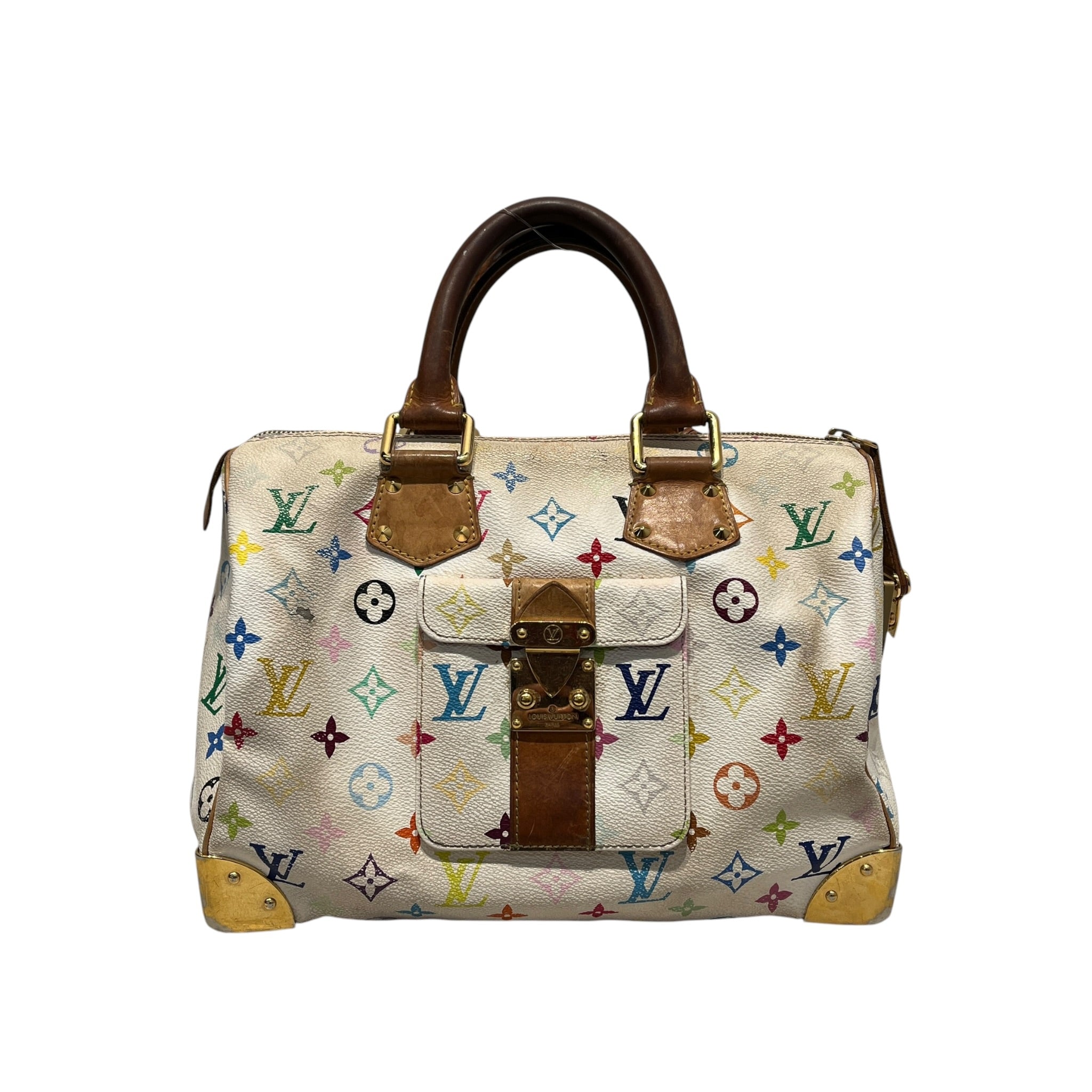 LOUIS VUITTON/Hand Bag/Monogram/MLT/TAKASHI MURAKAMI view 1