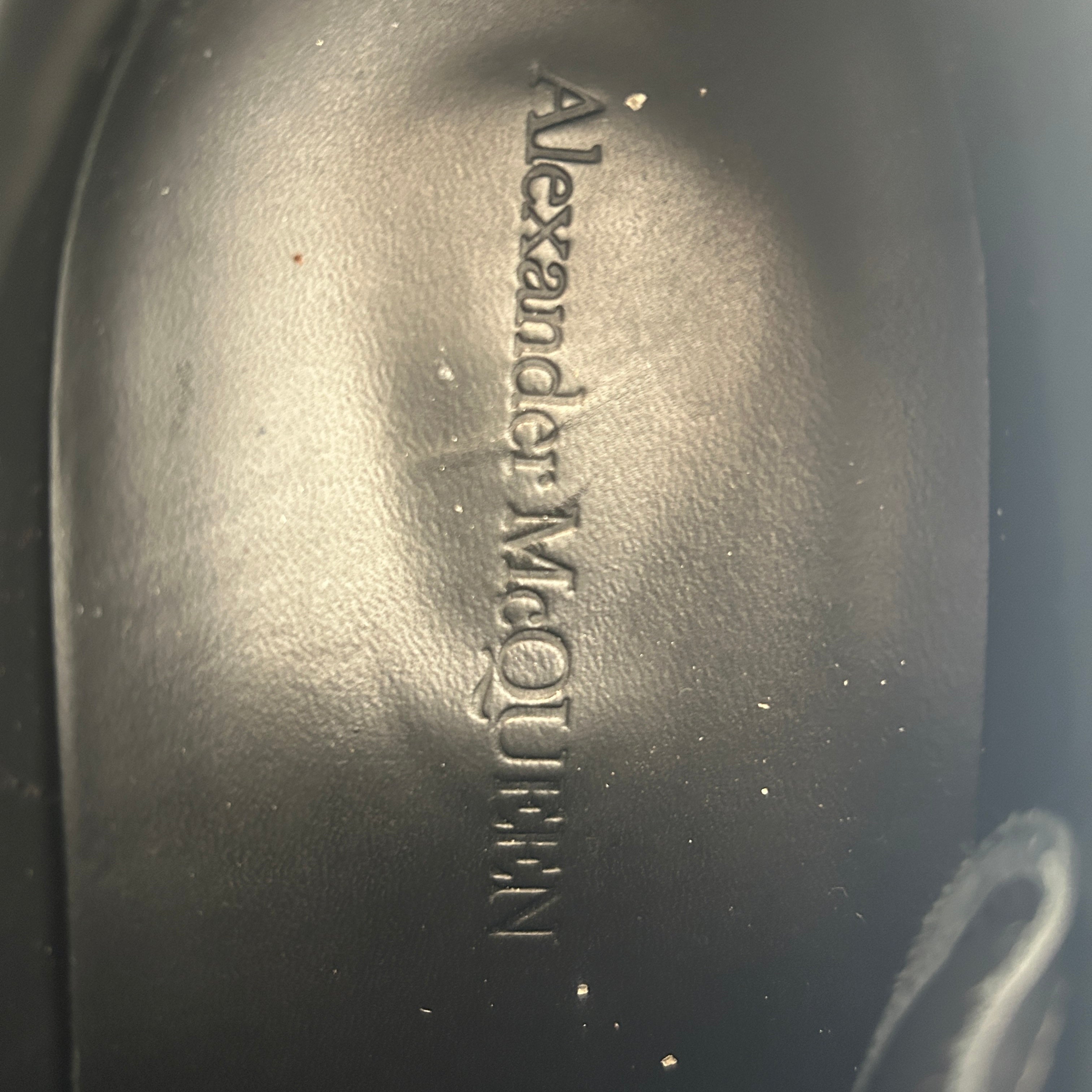Alexander McQueen/Low-Sneakers/US 12/Leather/BLK/Oversized Sneakers view 3