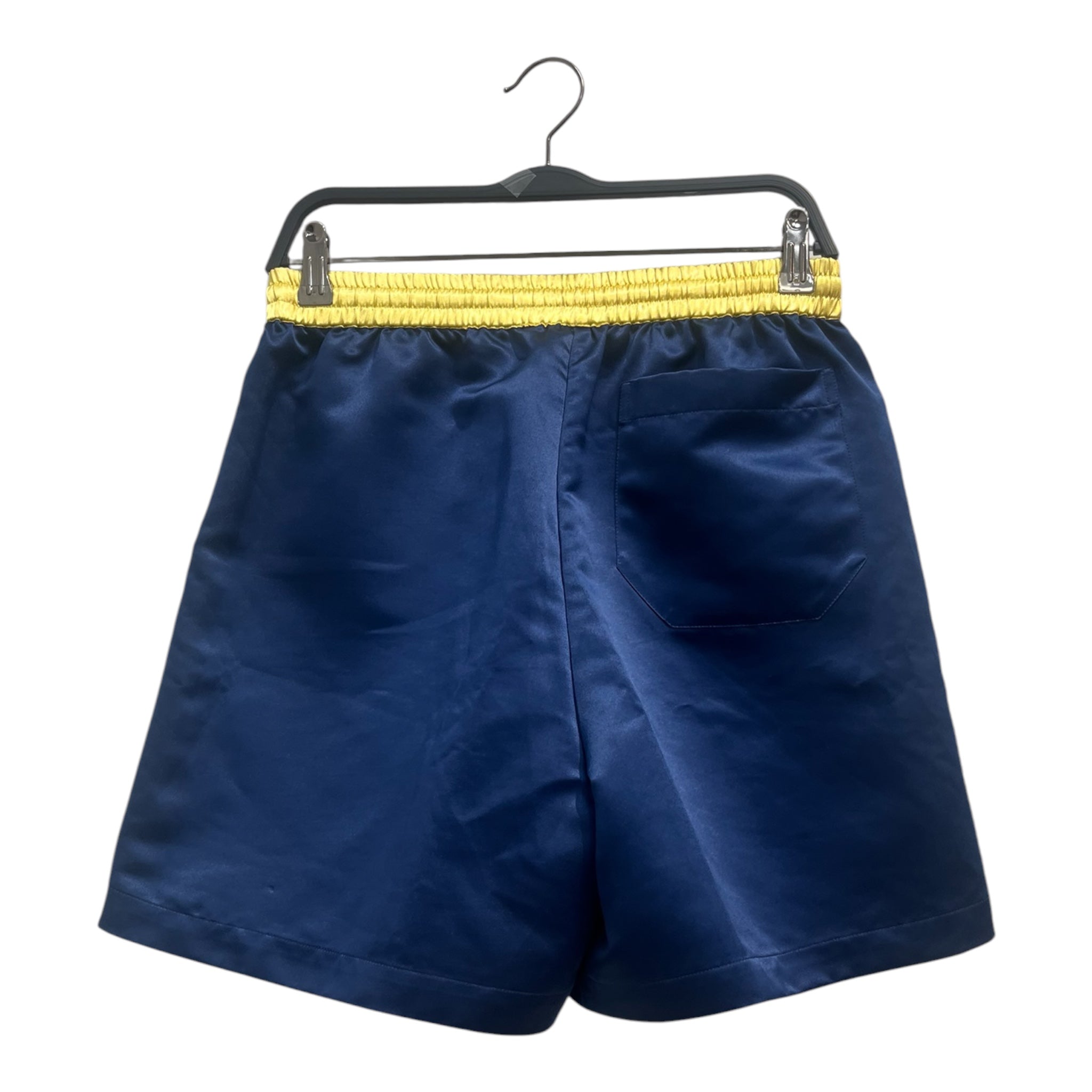 BODE/Shorts/L/Silk/NVY/Stripe/STADIUM BOXING SHORTS RED LOGO view 2