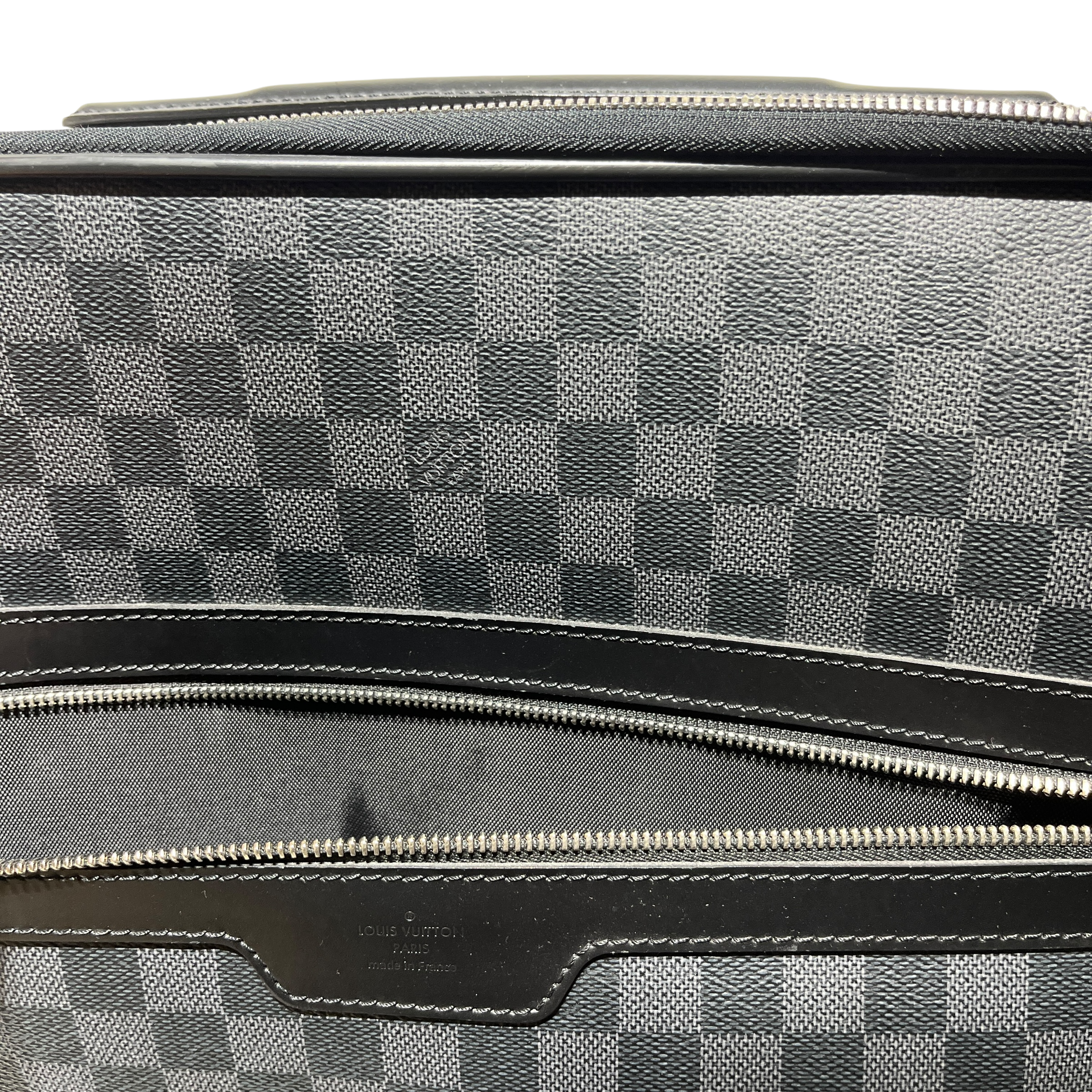 LOUIS VUITTON/Luggage/Monogram/Leather/BLK/Pegase Travel view 7