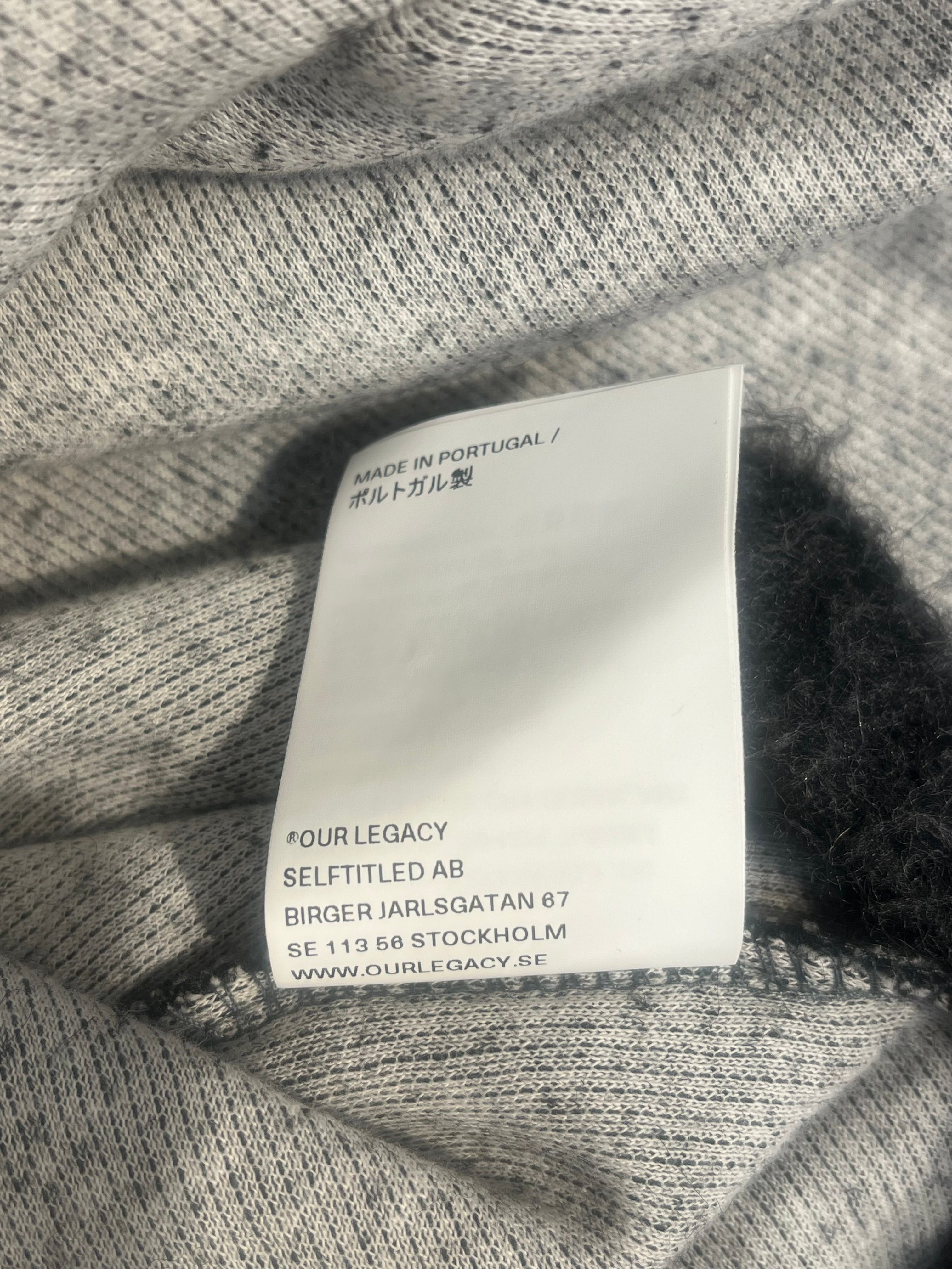 OUR LEGACY/Sweater/52/Cotton/GRY/FAUX FUR U NECK view 5
