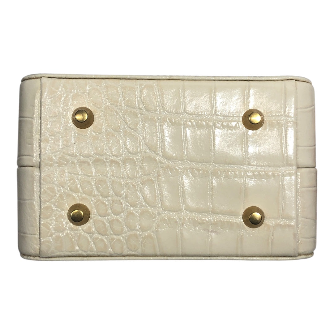 STAUD/Hand Bag/Leather/CRM/KENNY CROCODILE EMBOSSED view 3