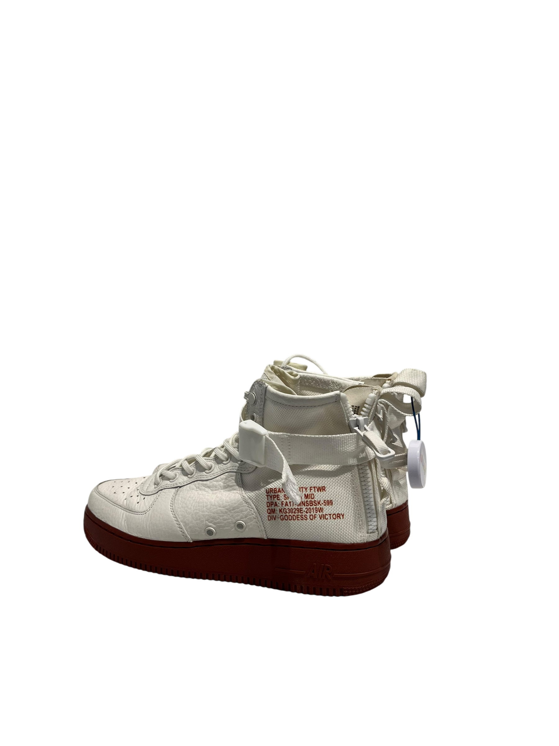 NIKE/SF AF1 MID/Hi-Sneakers/US 10/Polyester/WHT/917753-100 view 3