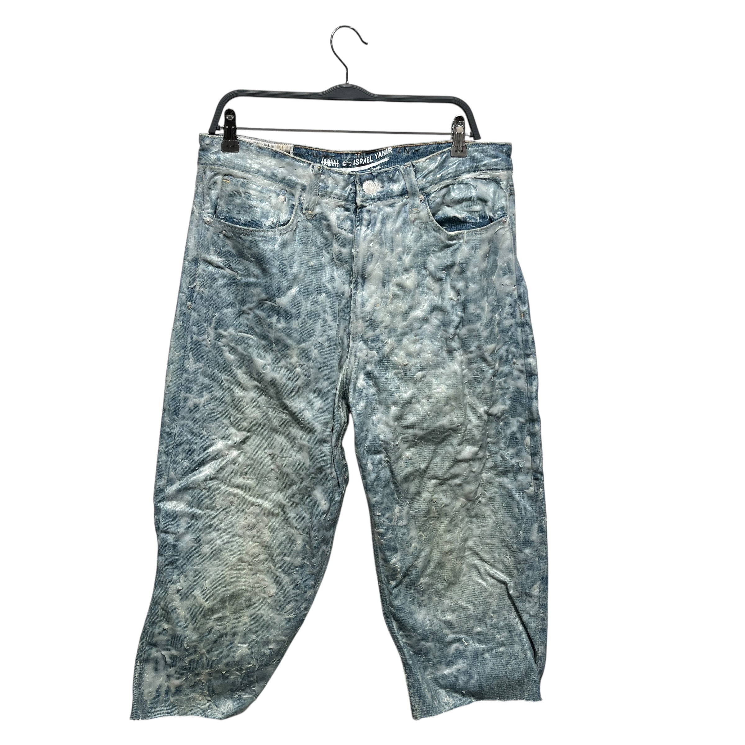 HUBANE/Straight Pants/IDG/WHITE GOO JEANS view 1