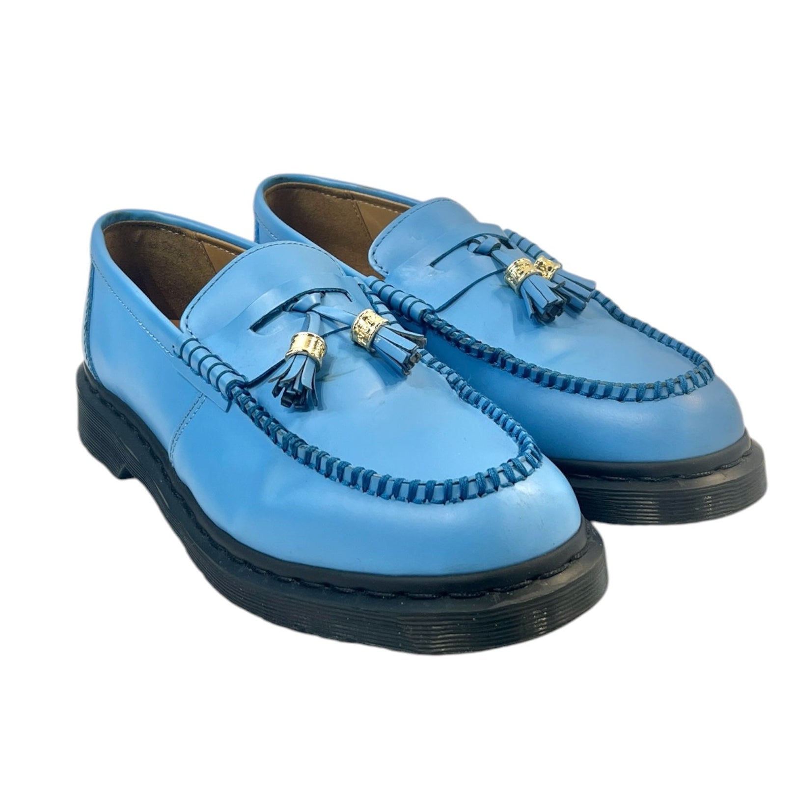 Supreme/Dr.Martens/Loafers/US 10/Leather/BLU/Tassel/PENTON TASSEL LOAFERS view 1