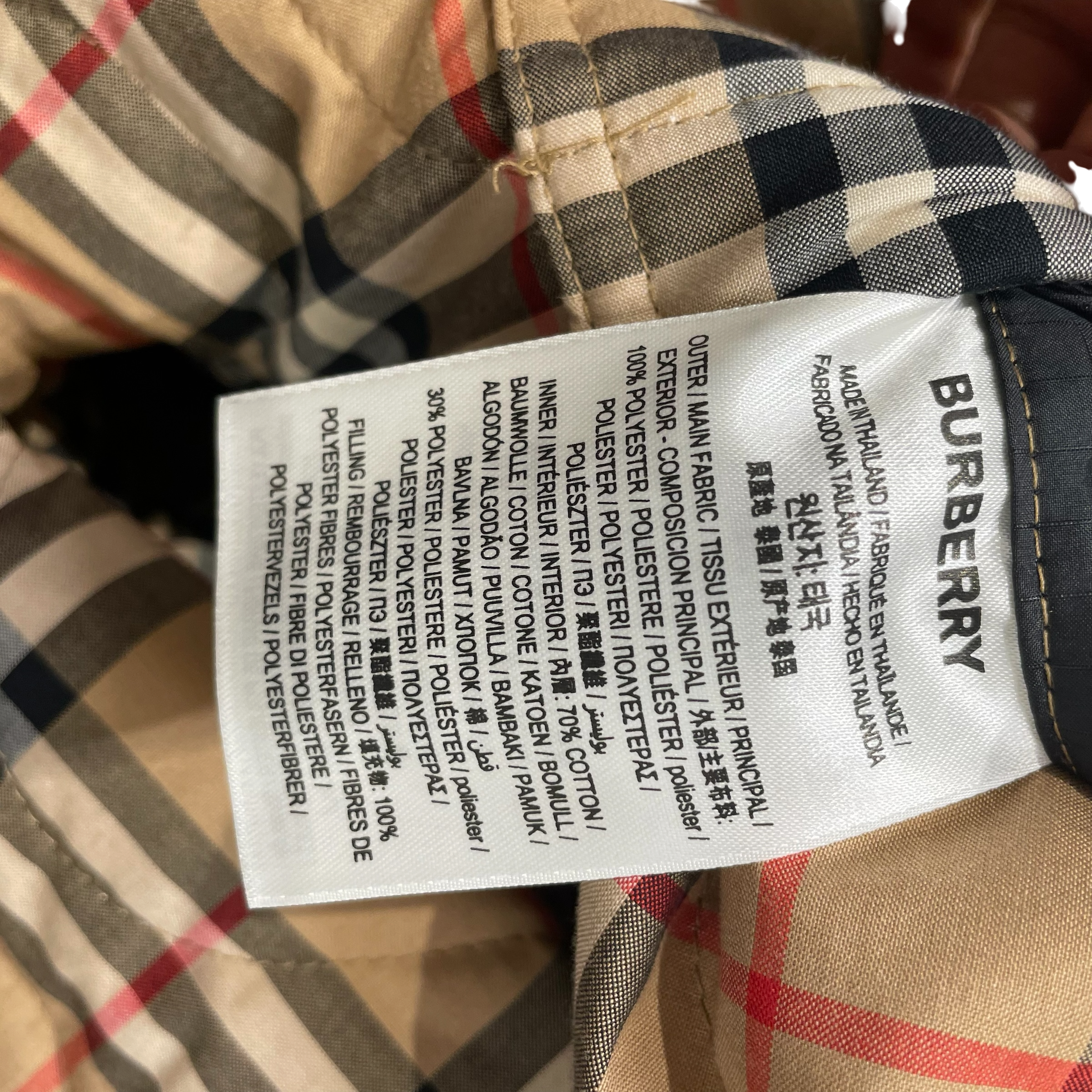 BURBERRY/Flannel Shirt/L/MLT/Plaid/ view 4