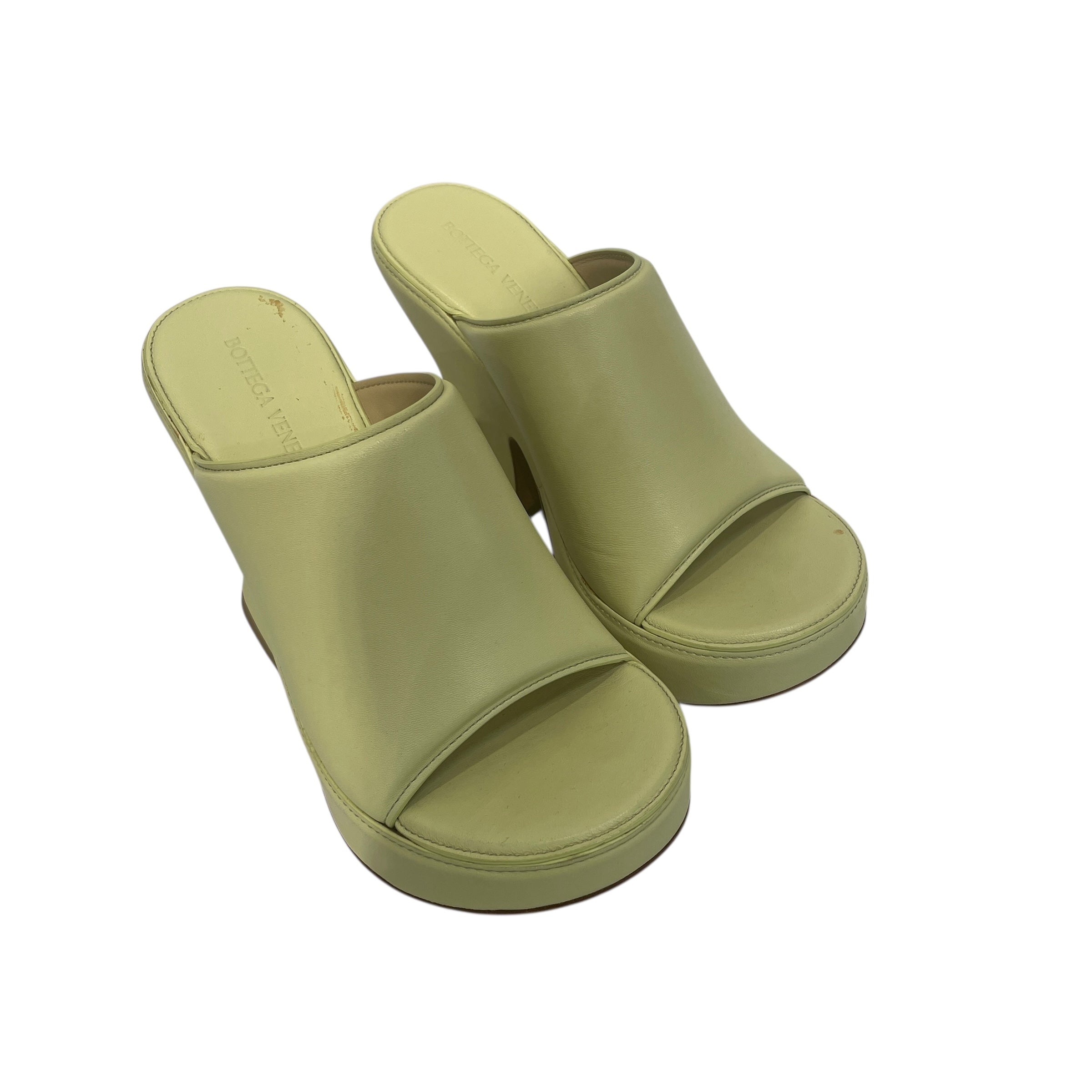 BOTTEGA VENETA/Sandals/EU 36/Leather/GRN/Open-Toe/ATOMIC SANDAL view 1