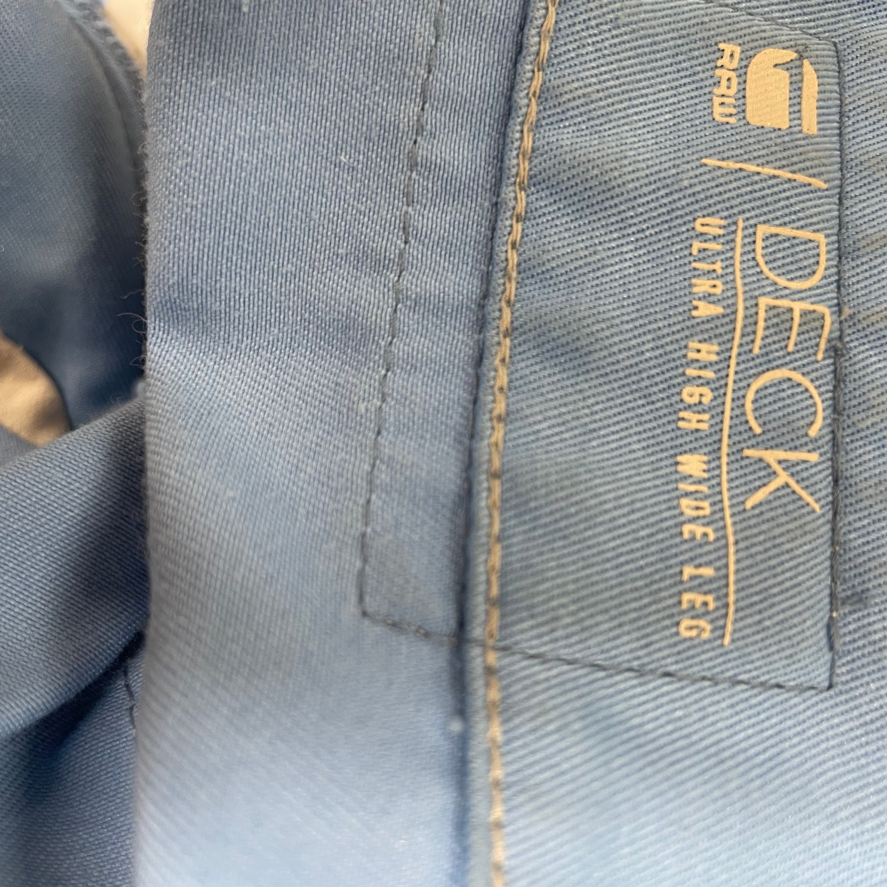 G-STAR RAW/Bootcut Pants/14/Cotton/BLU/POWDER BLUE BELL BOTTOMS view 4