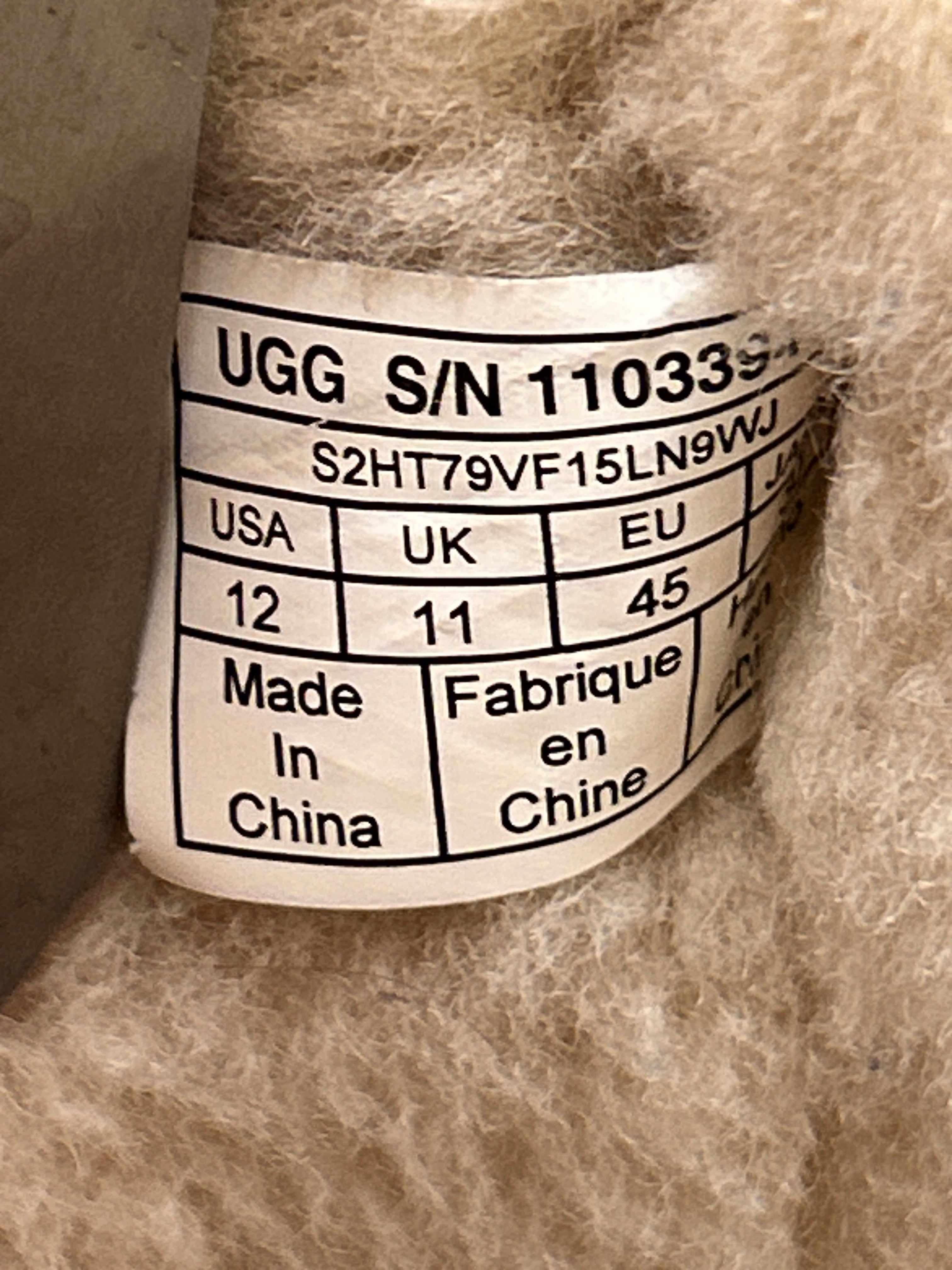 mastermind JAPAN/UGG australia/Boots/US 12/Suede/CML/ view 4