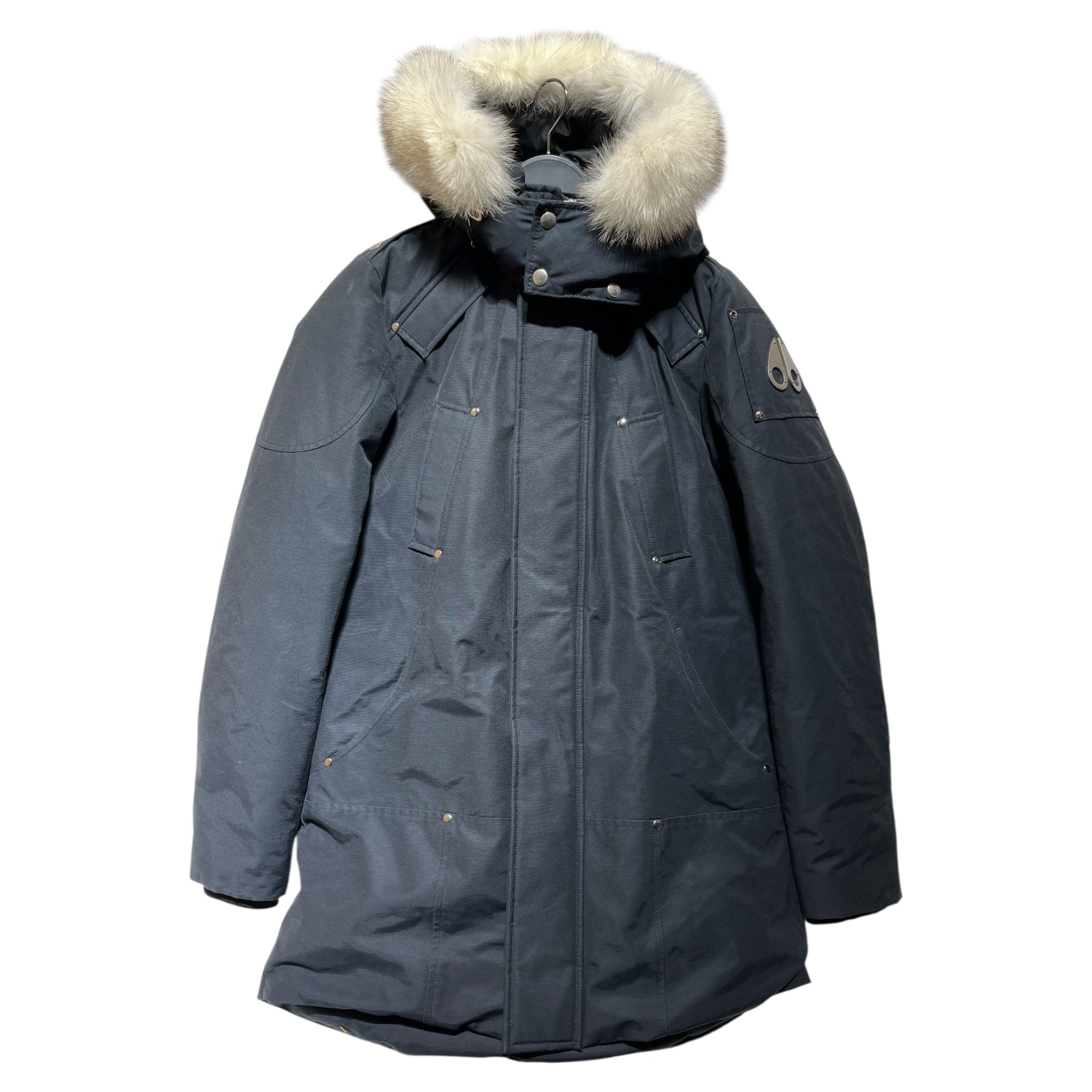 MOOSE KNUCKLES/Mountain Parka/M/Nylon/BLK/Detachable Fur Hood view 1
