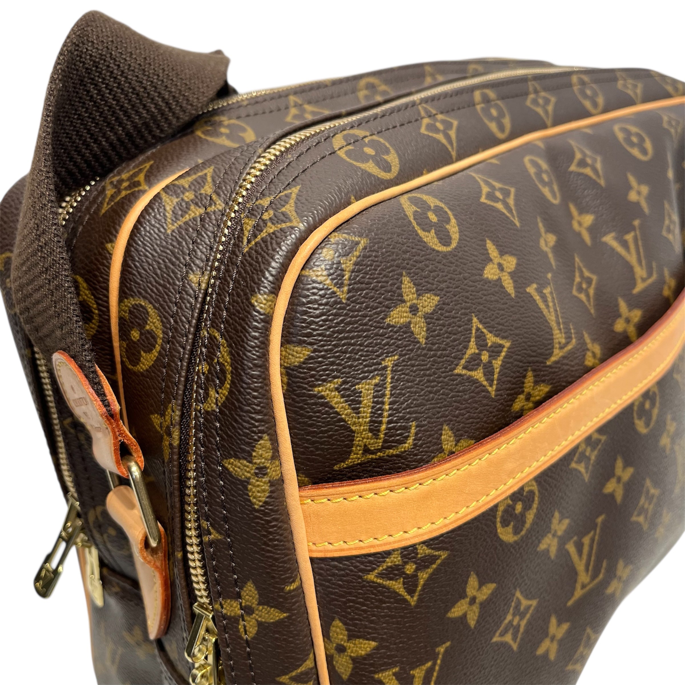 LOUIS VUITTON/Luggage/Monogram/Leather/BRW/Reporter GM view 7