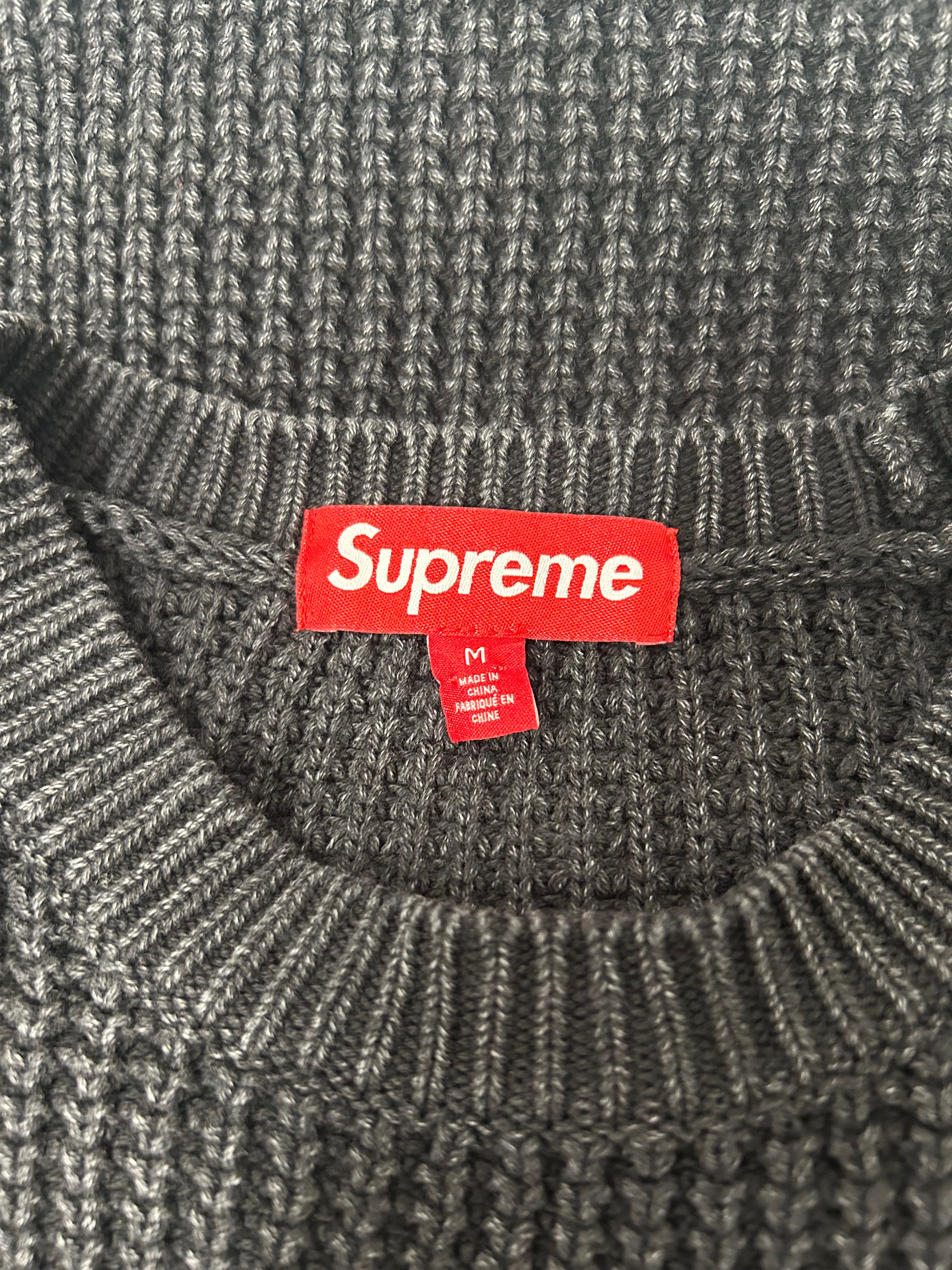 Supreme/Sweater/M/Cotton/BLK/ view 3