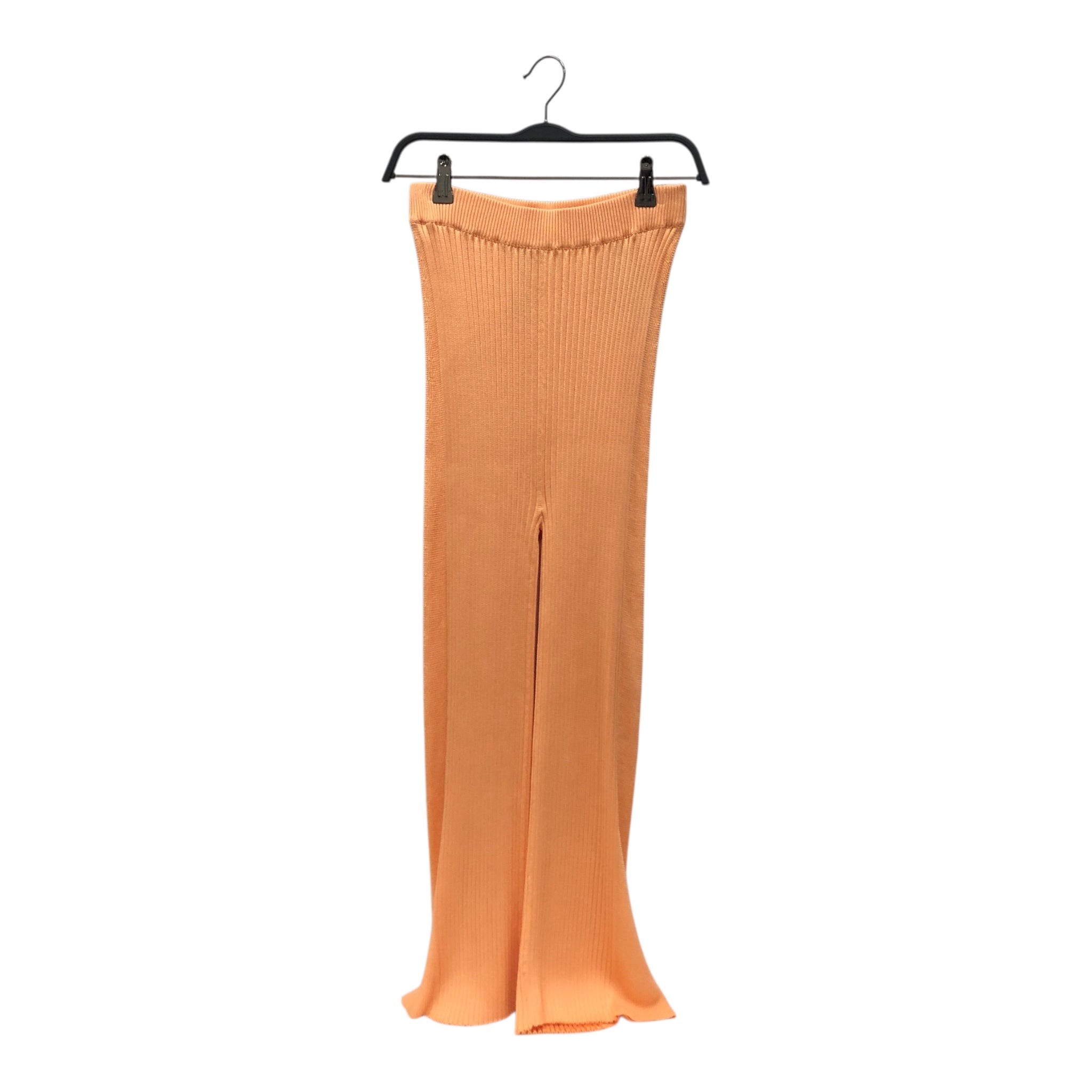 JIL SANDER/Bottoms/32/Rayon/GRN/Ribbed Knit Pant view 1