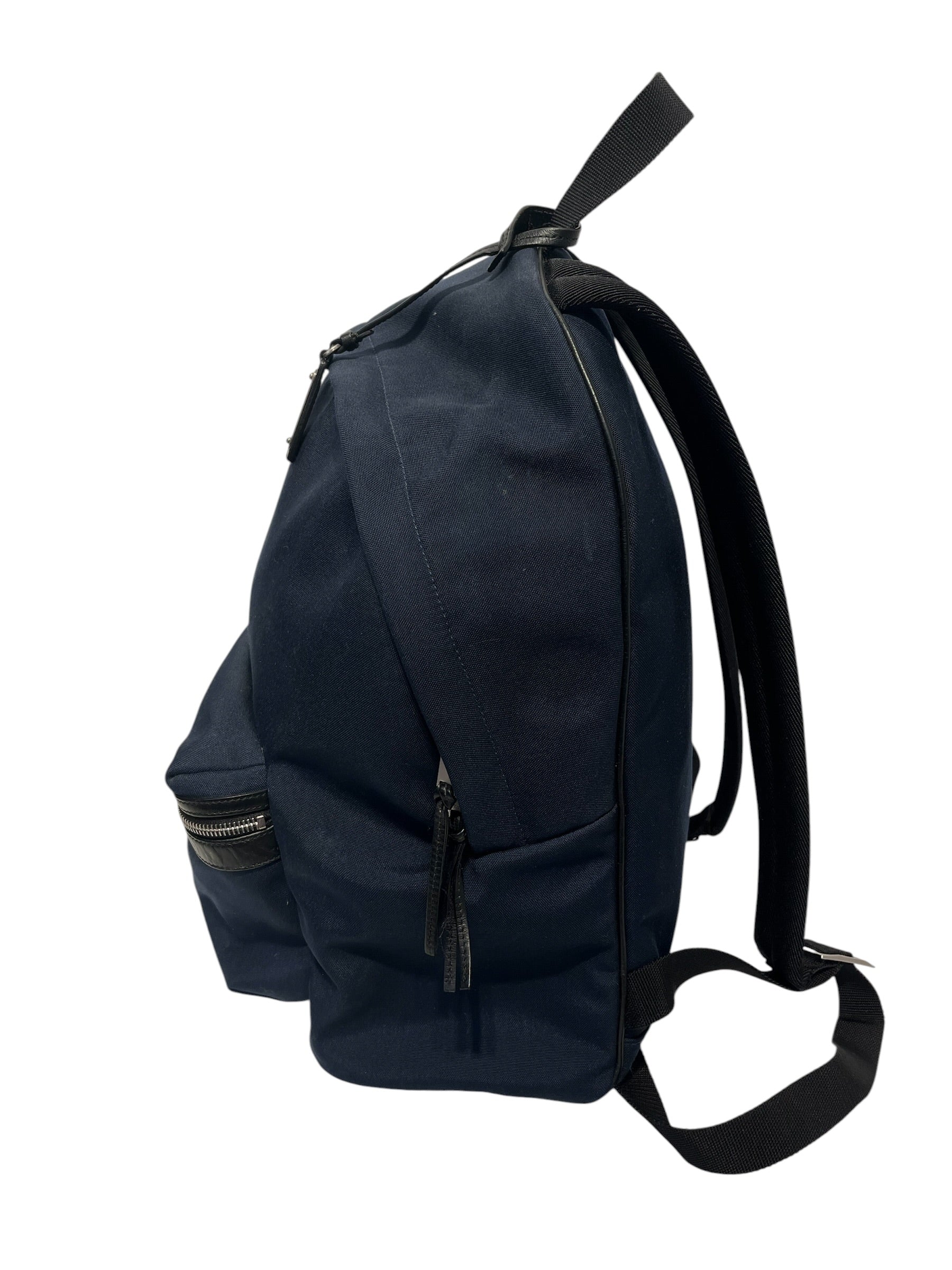 SAINT LAURENT/Backpack/Cotton/NVY/vnz4654480917 view 2