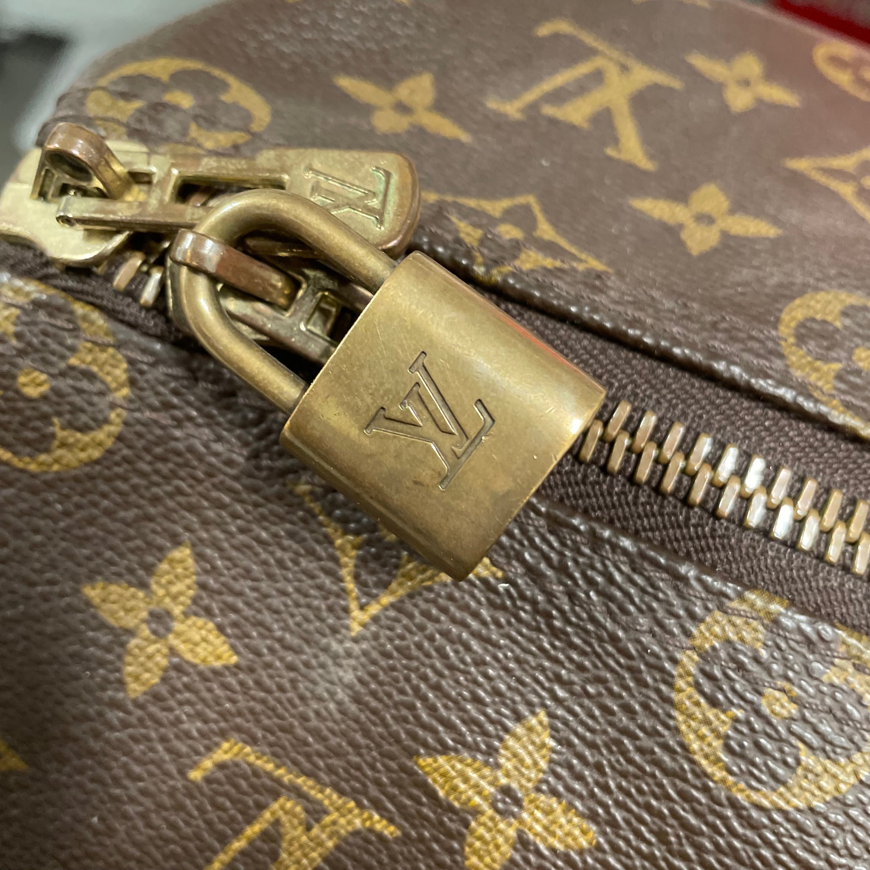 LOUIS VUITTON/Boston Bag/Monogram/Leather/BRW/fh0972 view 4