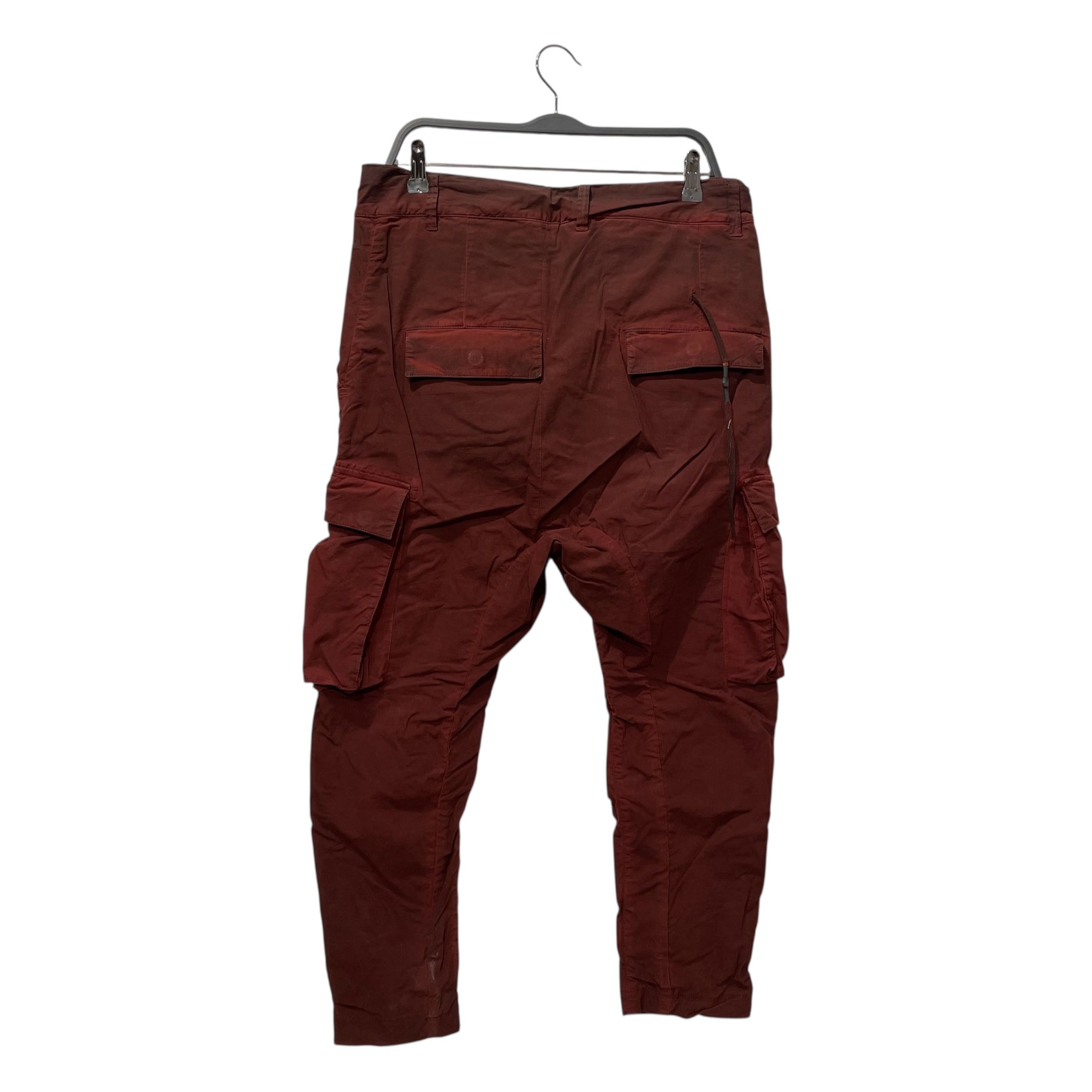 11 By Boris Bidjan Saberi/Pants/34/Cotton/RED/ view 2
