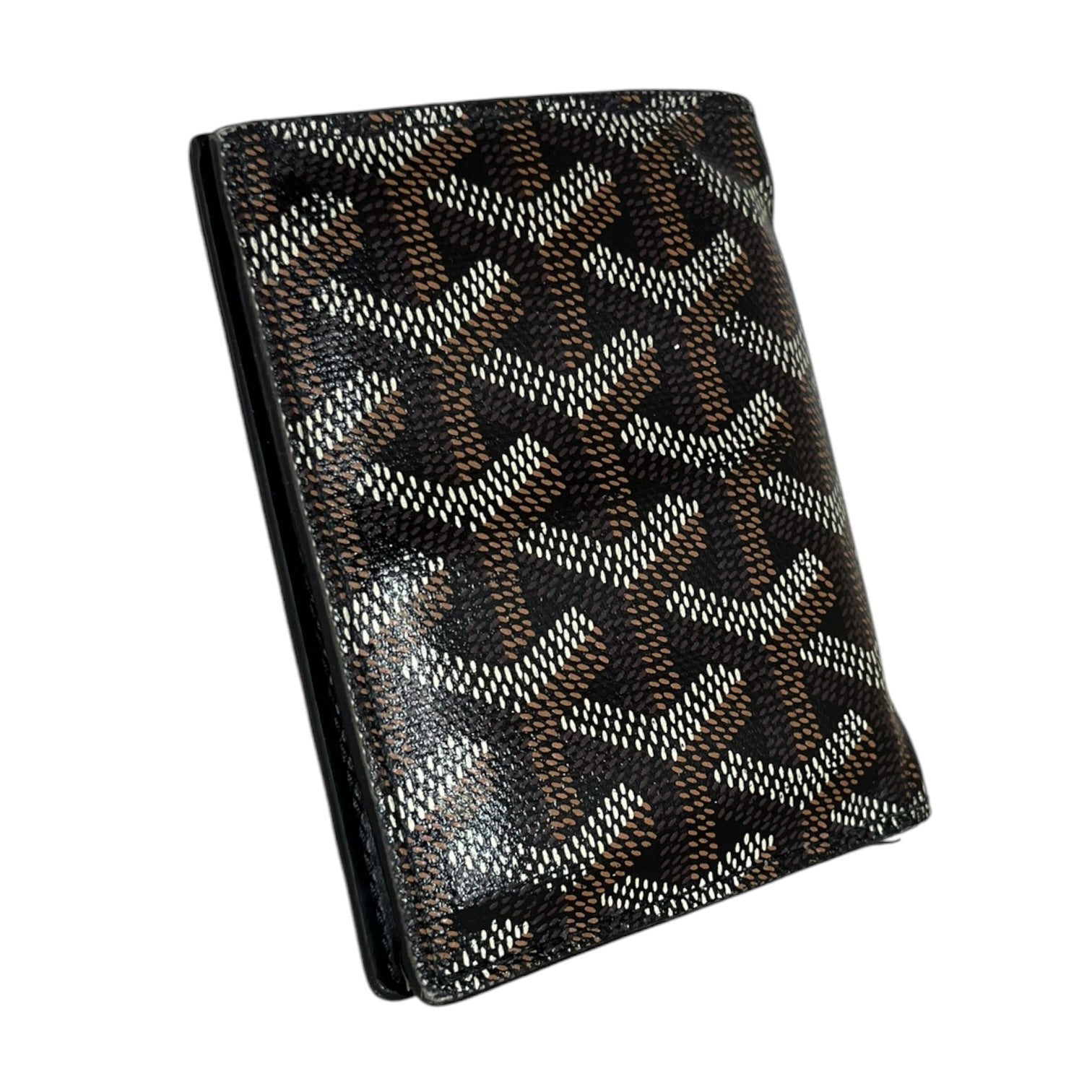 GOYARD/Bifold Wallet/All Over Print/Leather/BLK/M's/ view 2