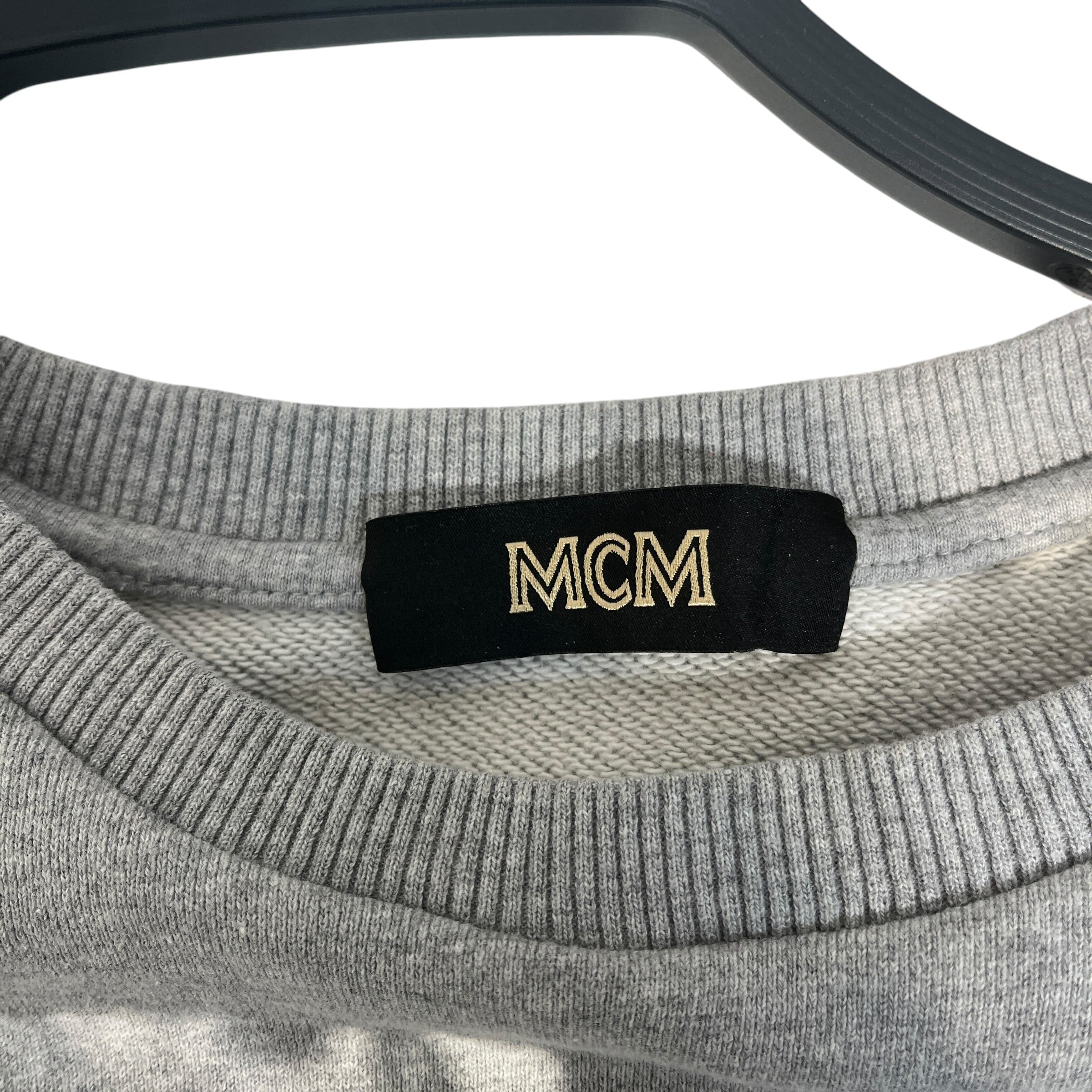 MCM/Sweatshirt/L/Cotton/GRY/ view 3