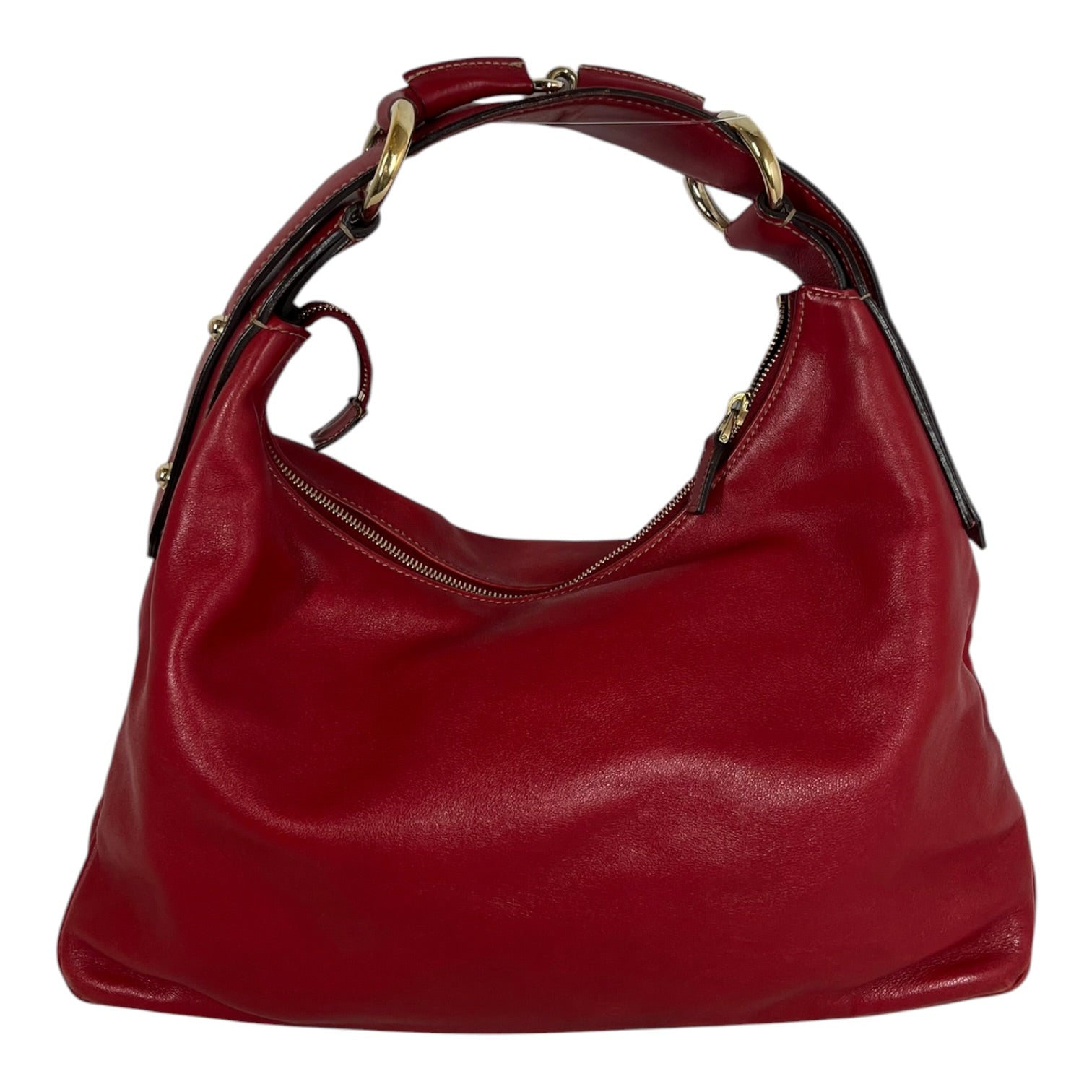 GUCCI/Bag/Leather/RED/HORSEBIT HOBO BAG view 2