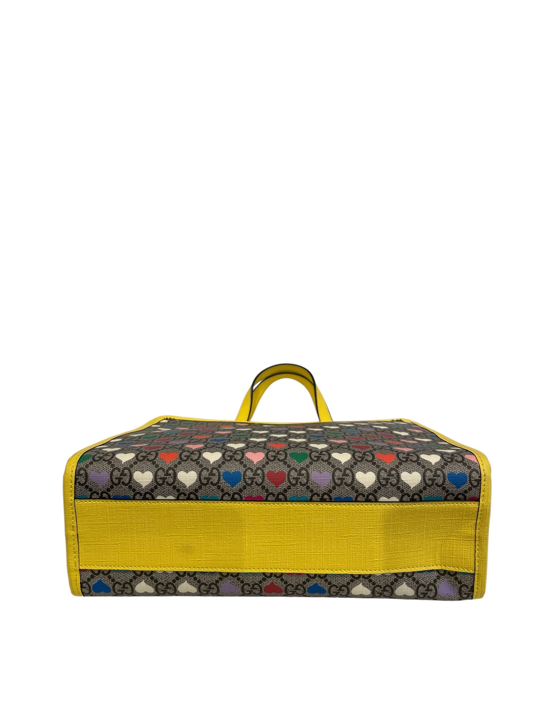 GUCCI/Tote Bag/All Over Print/Leather/MLT/GUCCI GG SUPREME HEARTS TOTE view 5