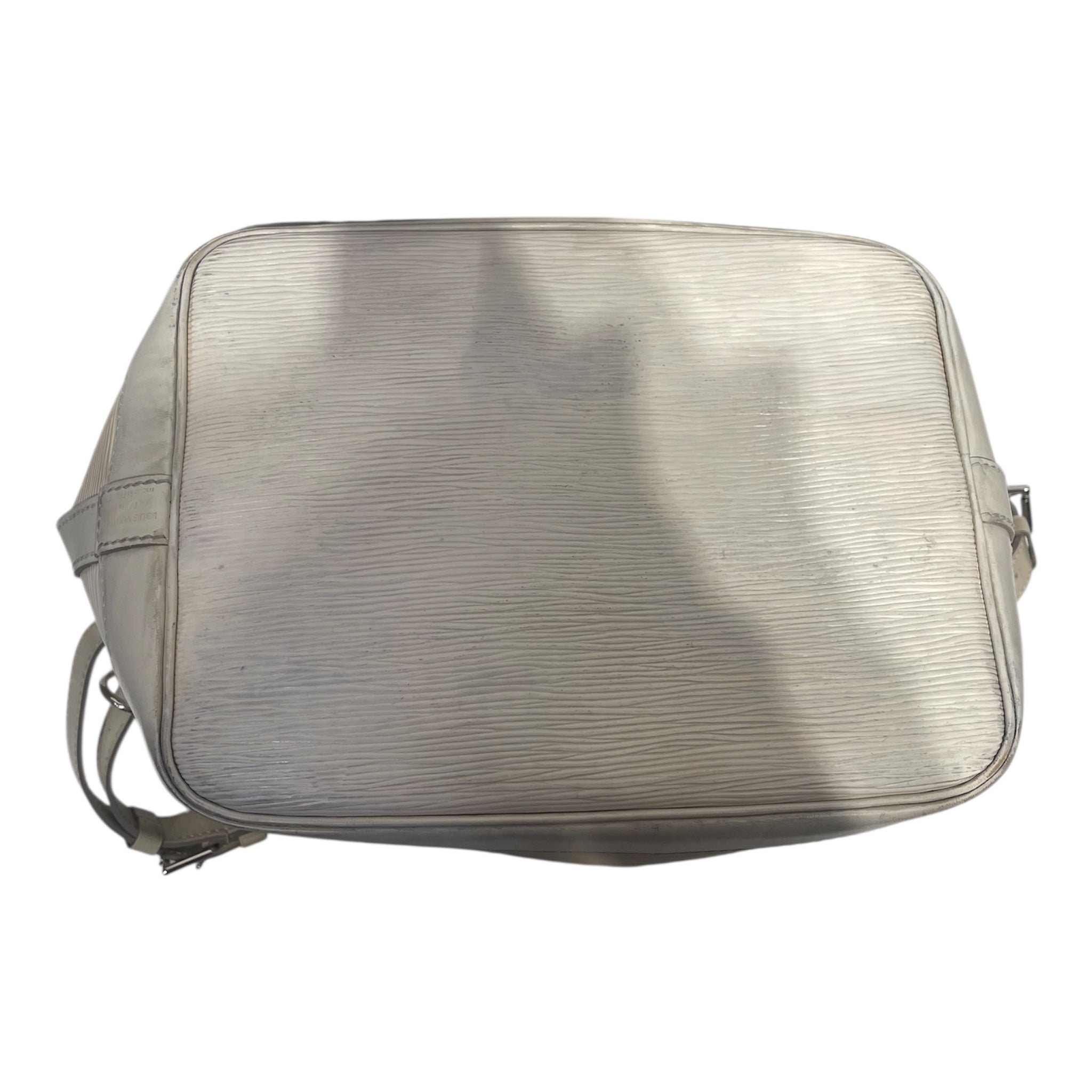 LOUIS VUITTON/Basket Bag/Leather/WHT/Epi Leather Noe Bucket Bag view 4
