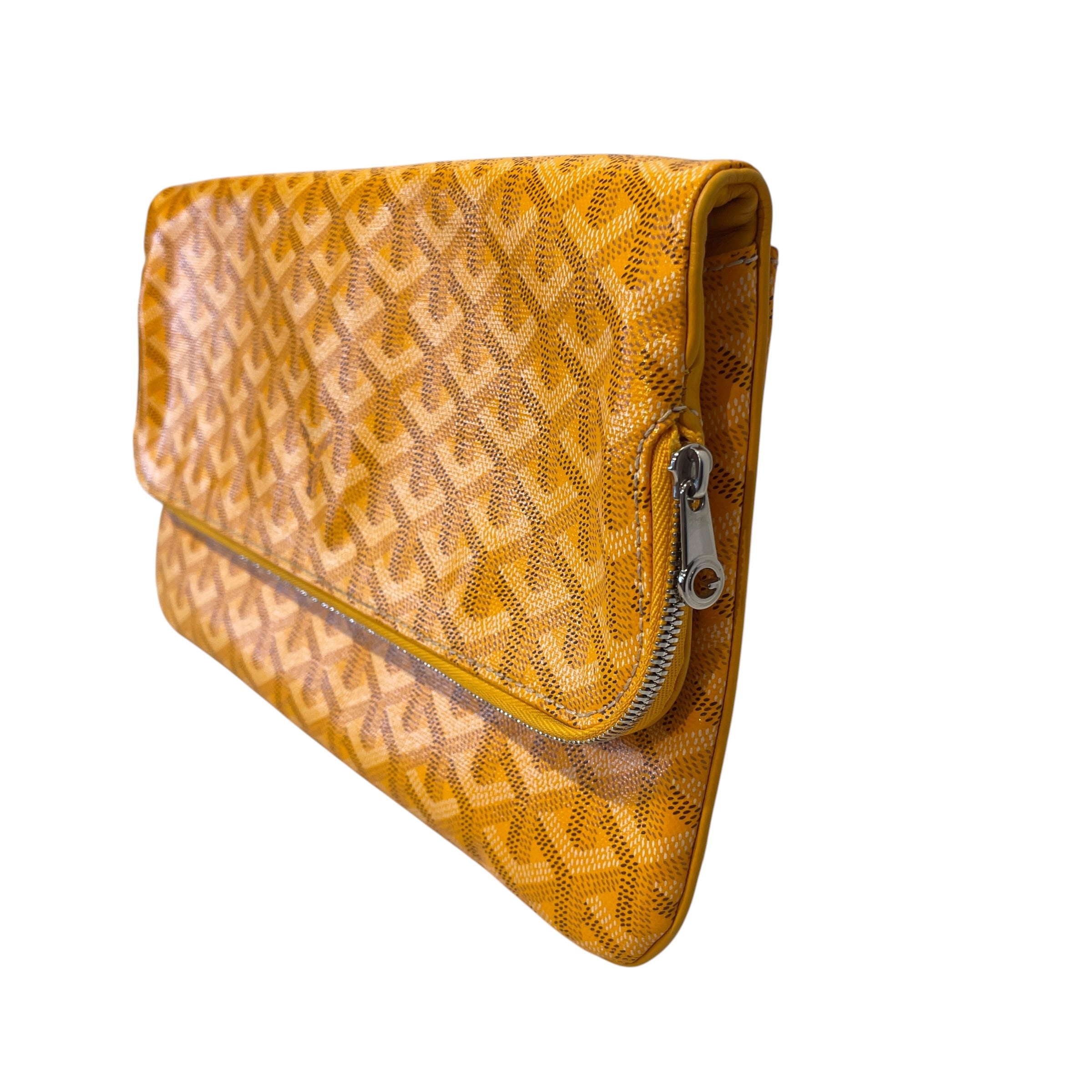 GOYARD/Clutch Bag/Monogram/YEL/SAINTE-MARIE MM + BOX view 2