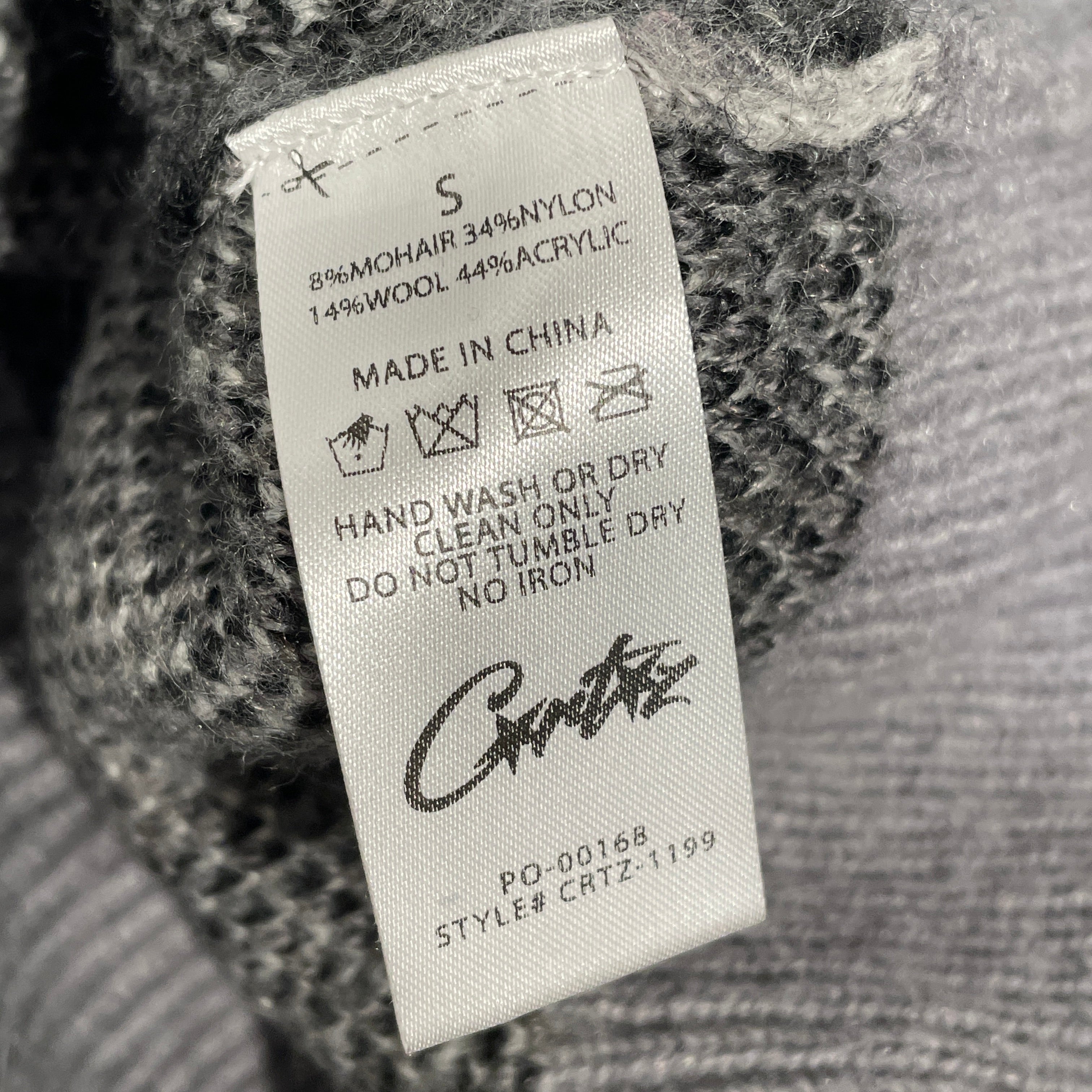 Corteiz/Fleece Vest/S/Camouflage/Mohair/GRY/ view 4