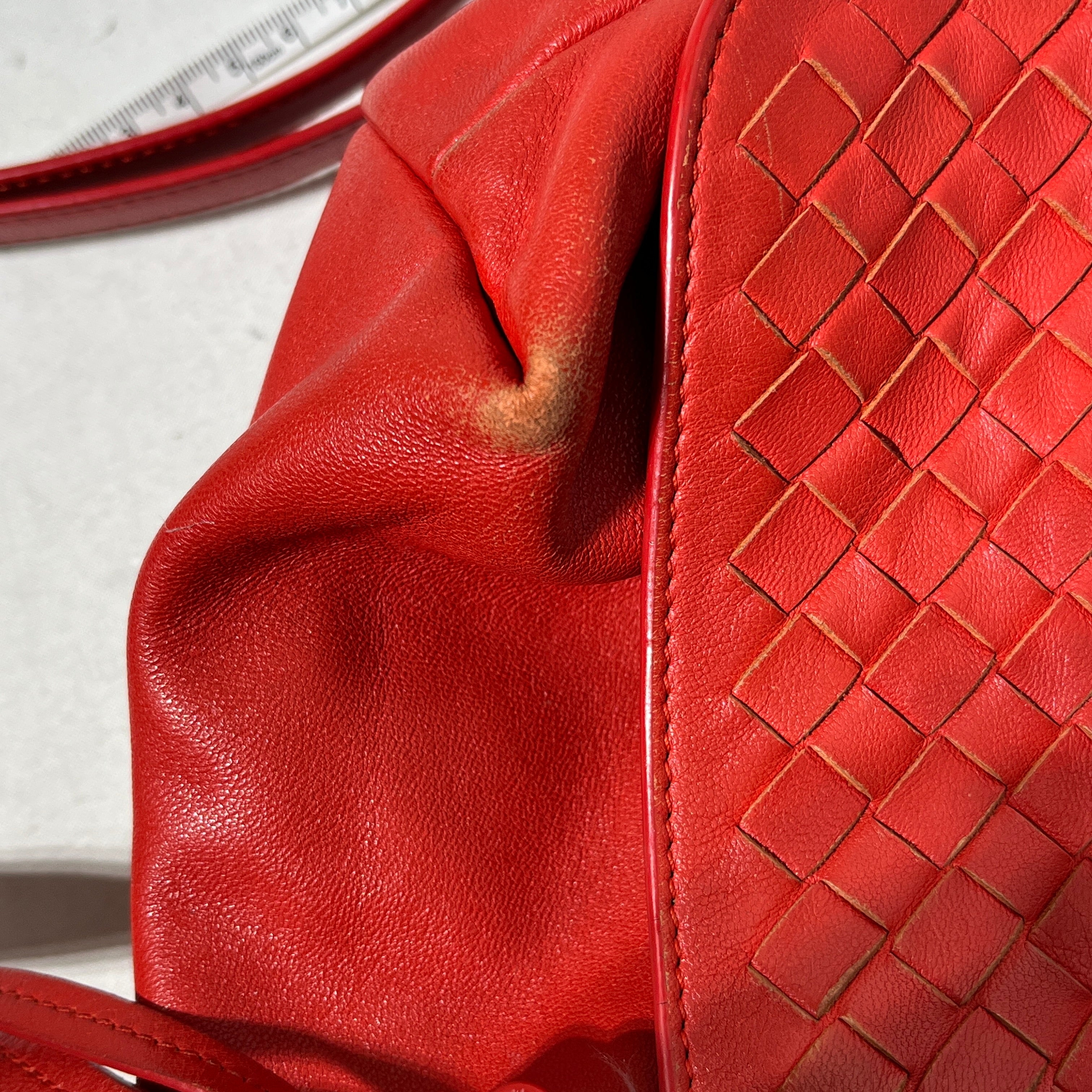 BOTTEGA VENETA/Cross Body Bag/Leather/GRN/ view 7