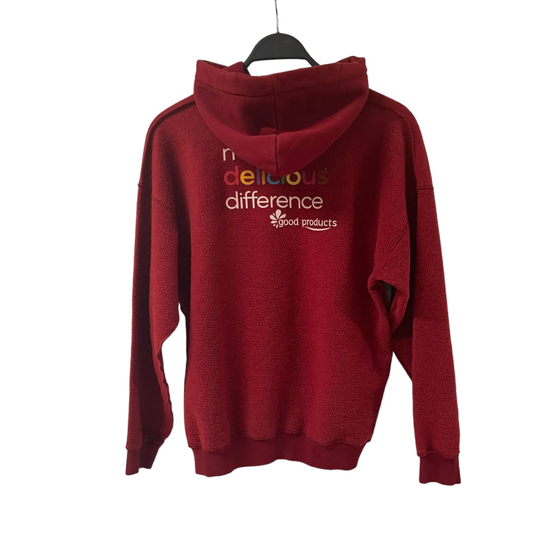 VETEMENTS///Hoodie/--/Plain/Cotton/RED//M [Street] Luxury/