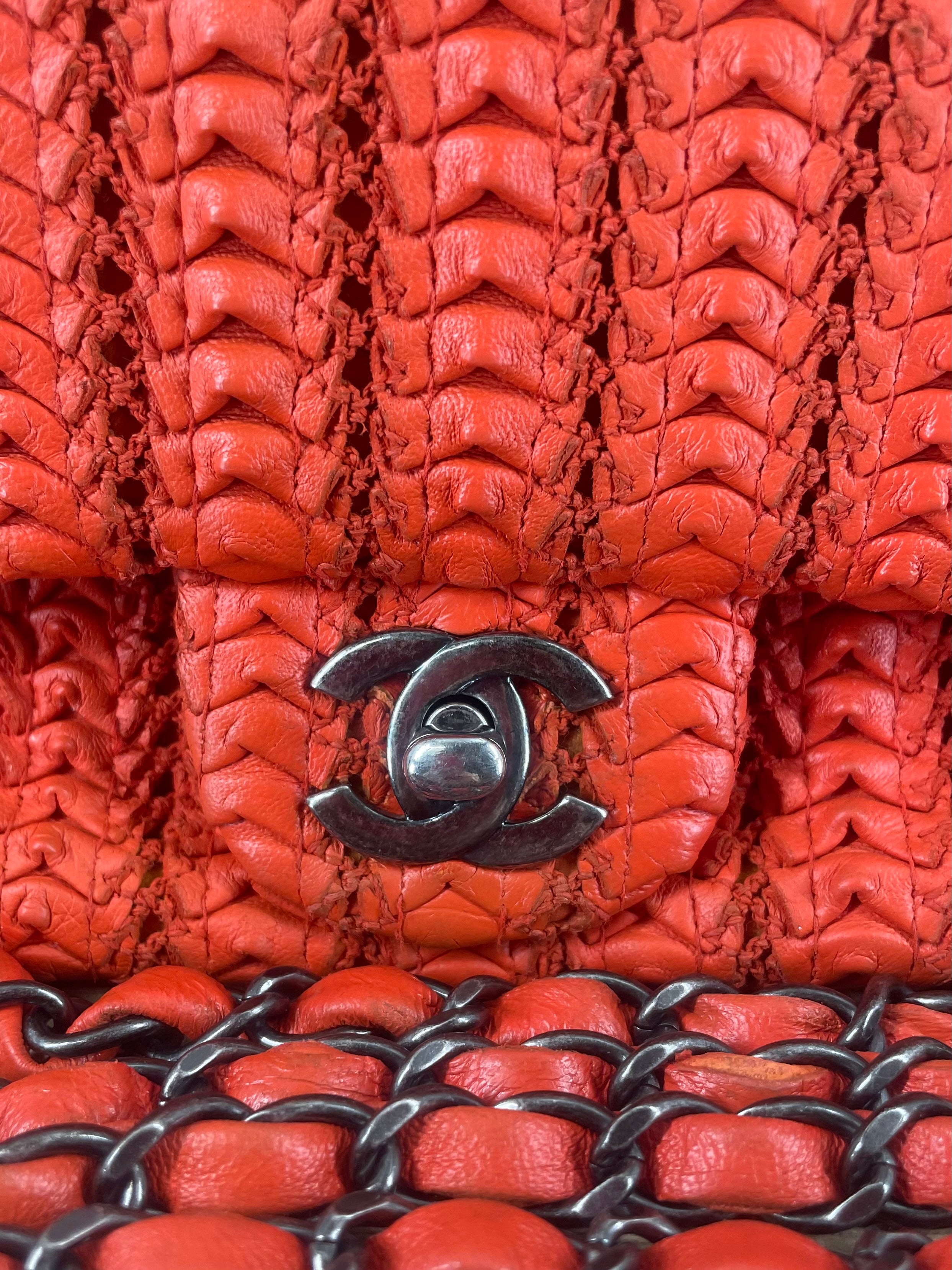CHANEL/Cross Body Bag/Leather/ORN/PARIS-SEOUL MINI CROCHET view 3