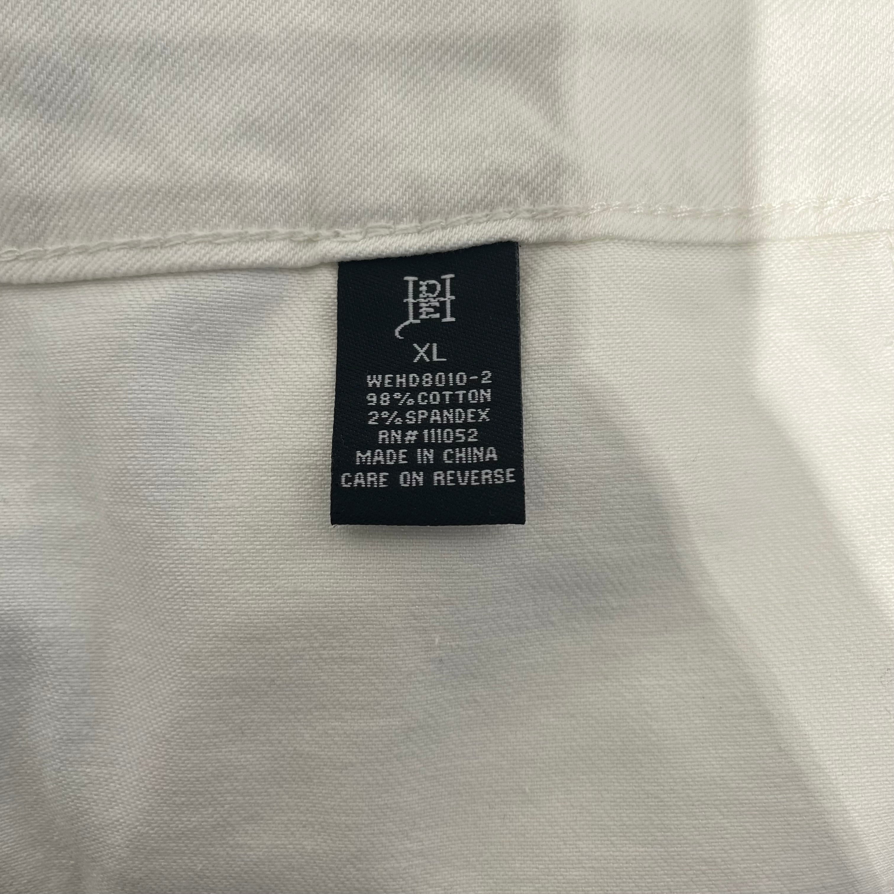 Ed Hardy/Cargo Pants/XL/Denim/IVR/Graphic/TIGER\BOTTOM FLAME LEG view 3