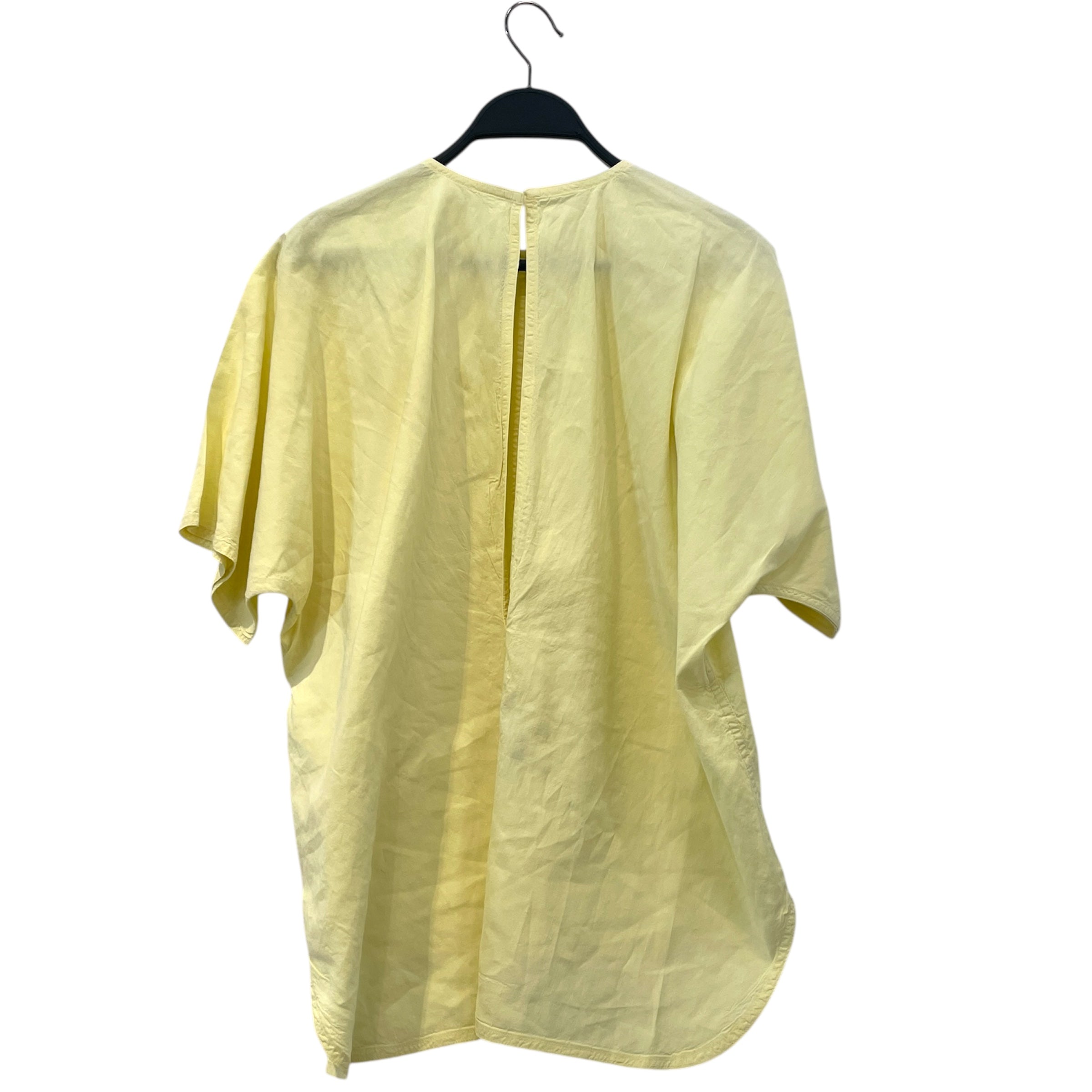 SOFIE D'HOORE/SS Blouse/M/Linen/IVR/ view 2