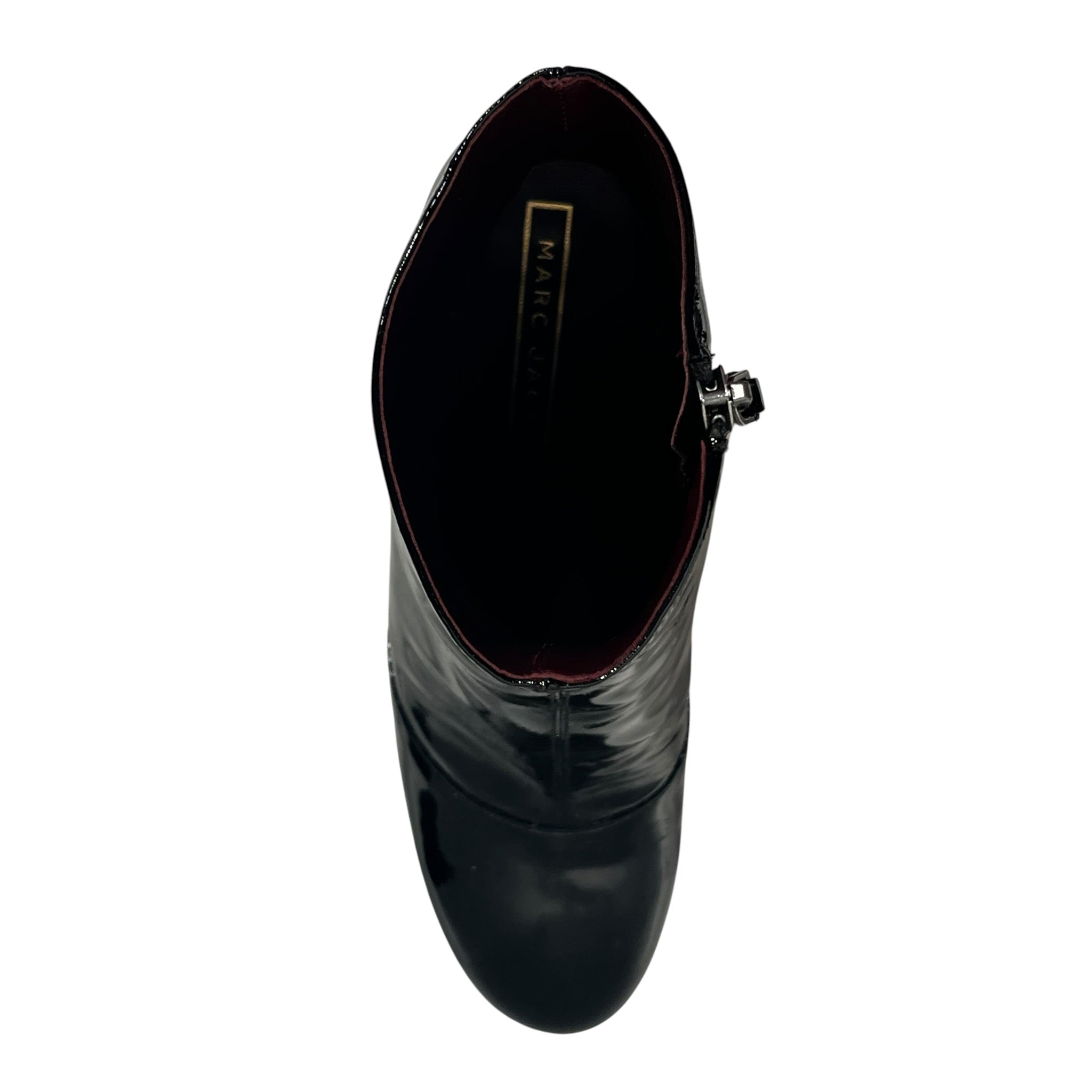MARC JACOBS/Booties/EU 41/Leather/BLK/Patent/side zip view 3