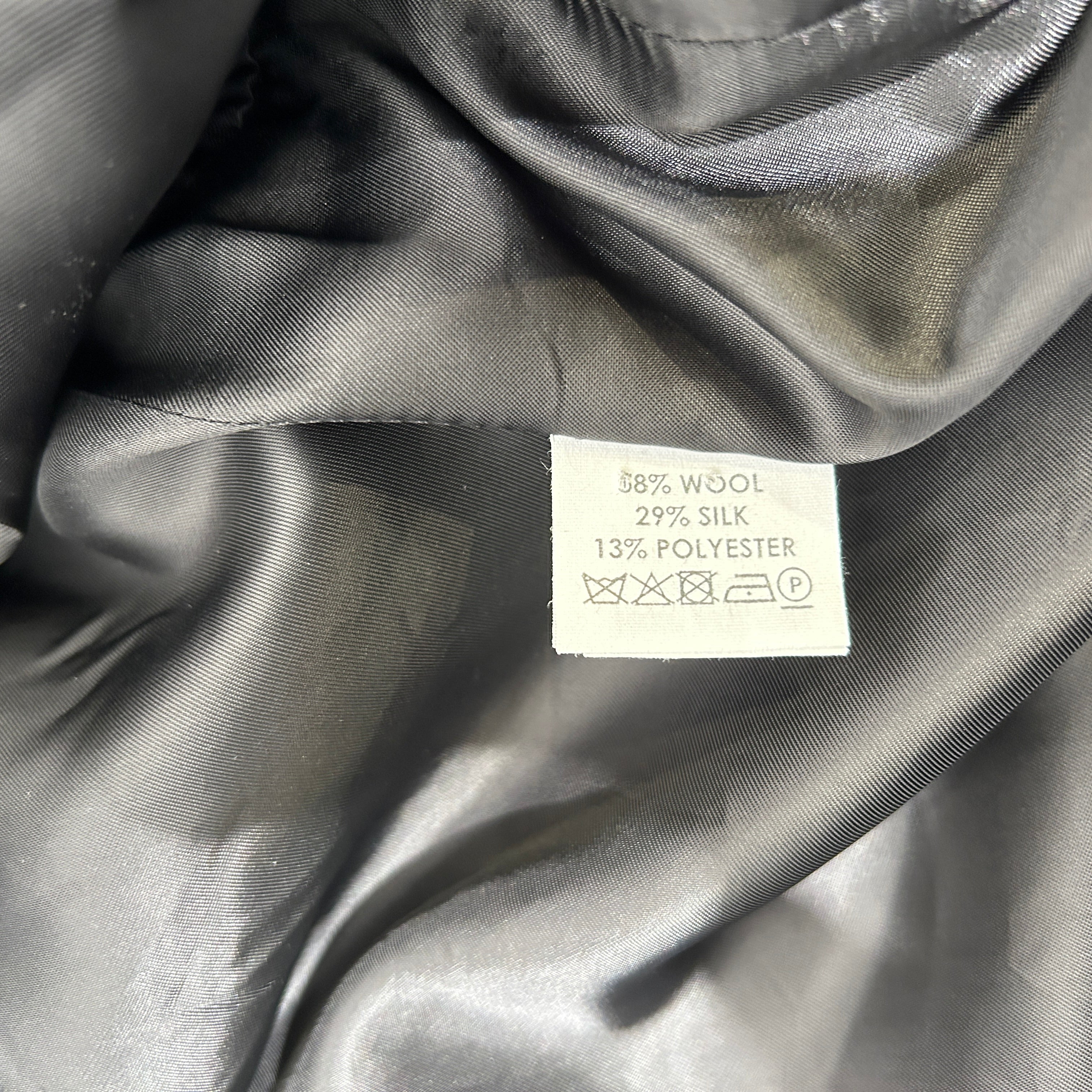 DRIES VAN NOTEN/Jacket/38/Wool/BLK/FW20 GLITTER BLAZER view 4