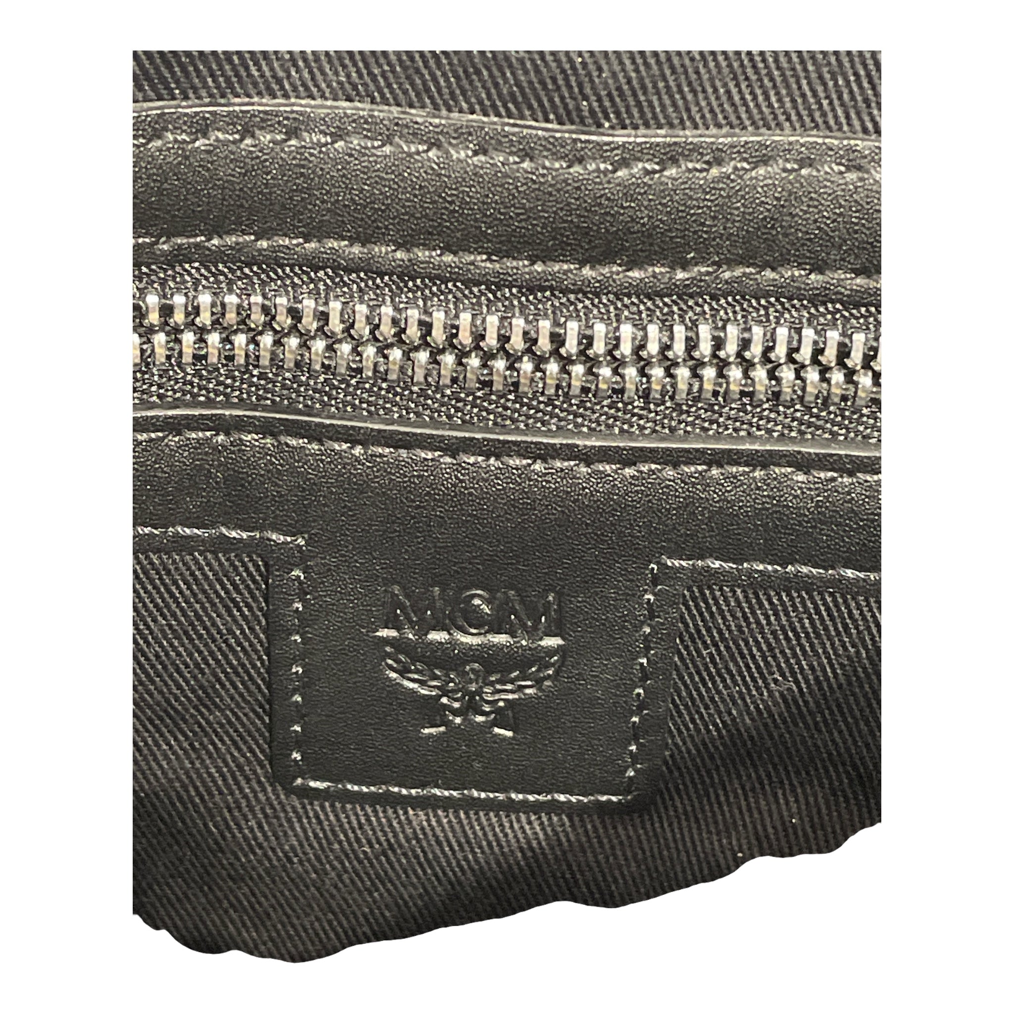 MCM/Cross Body Bag/Monogram/BLK/MCM CROSSBODY POUCH view 3