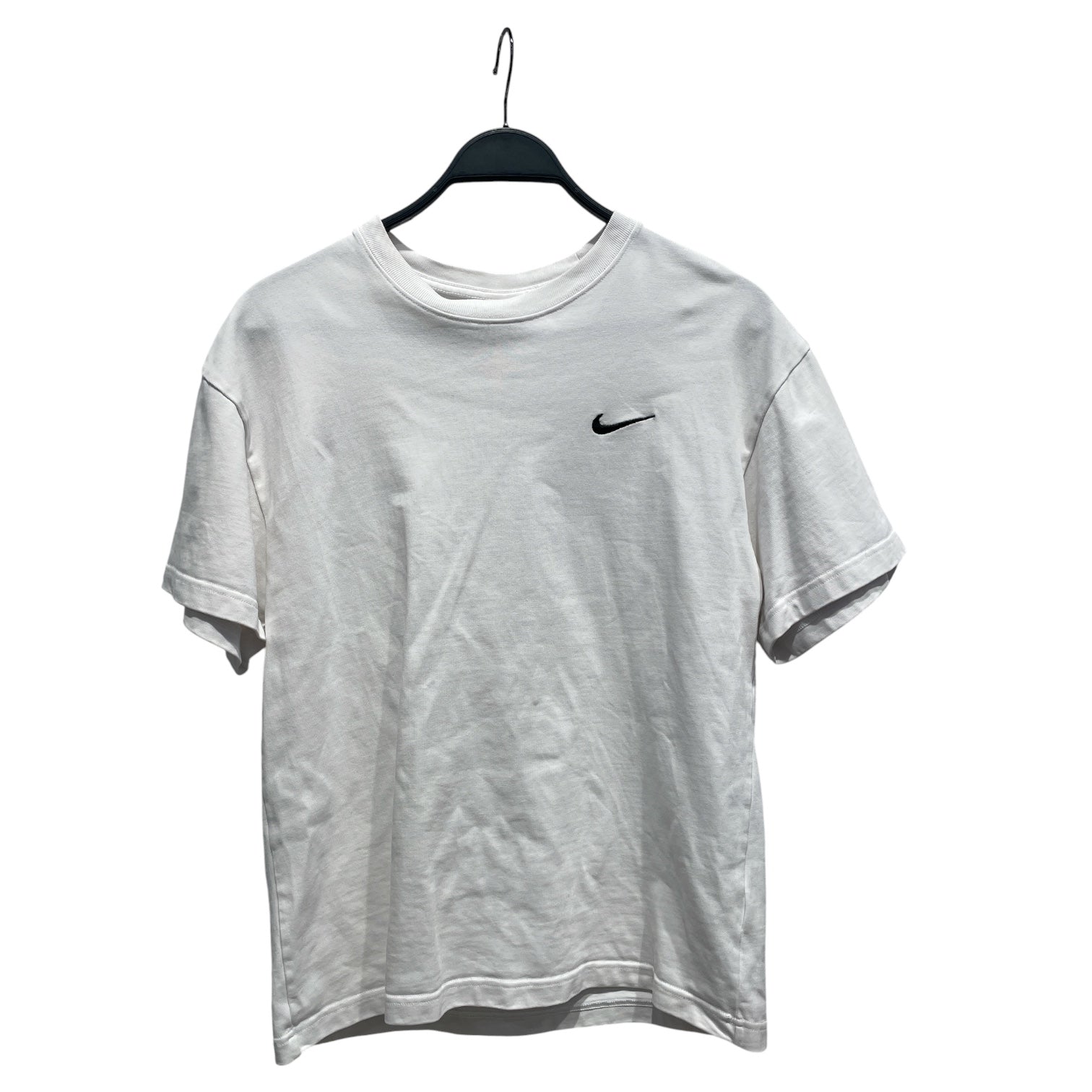 STUSSY/NIKE/T-Shirt/S/Cotton/WHT/TRIBE BACK PRINT view 1