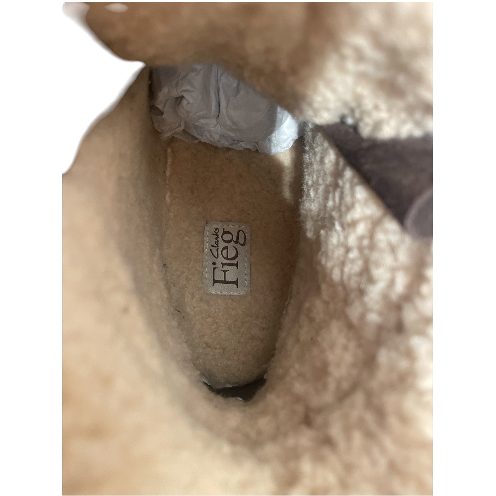 Clarks/Boots/US 10.5/Suede/BRW/x Ronnie Fieg Shearling Choco view 3