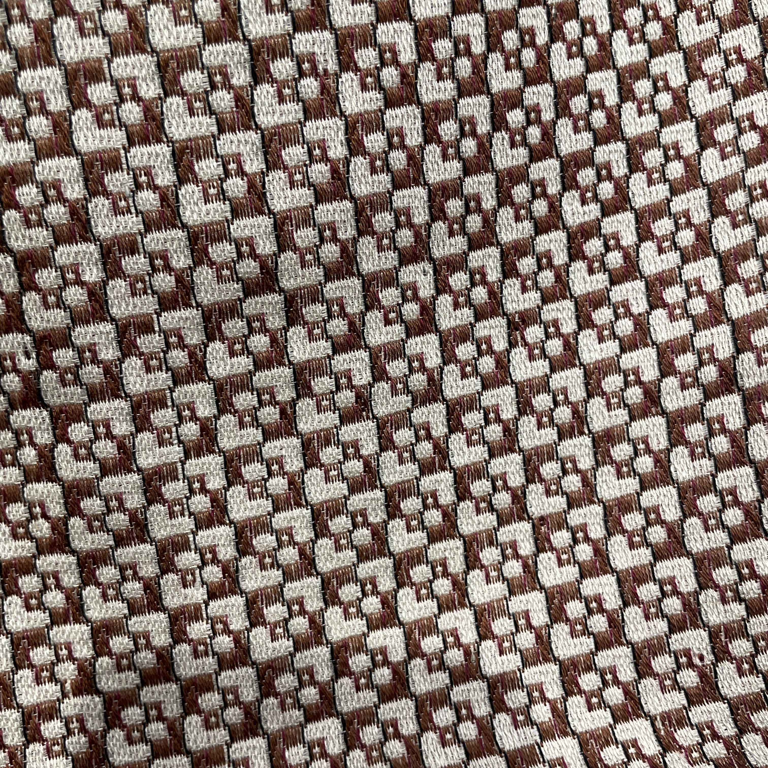 MARNI/Skirt/38/All Over Print/Cotton/MLT/Midi Length/COTTON SILK BRW WHT SQUARES view 5