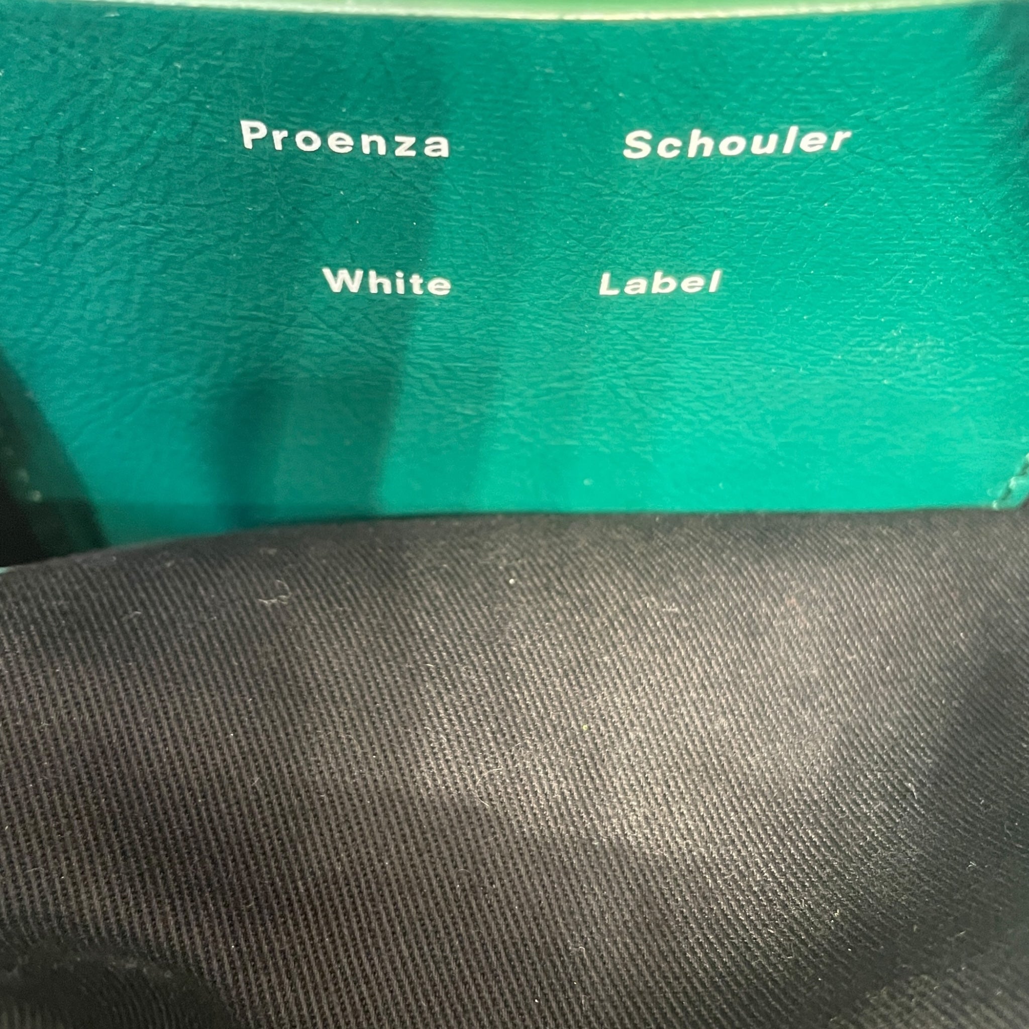 PROENZA SCHOULER/Cross Body Bag/Leather/GRN/White label view 3