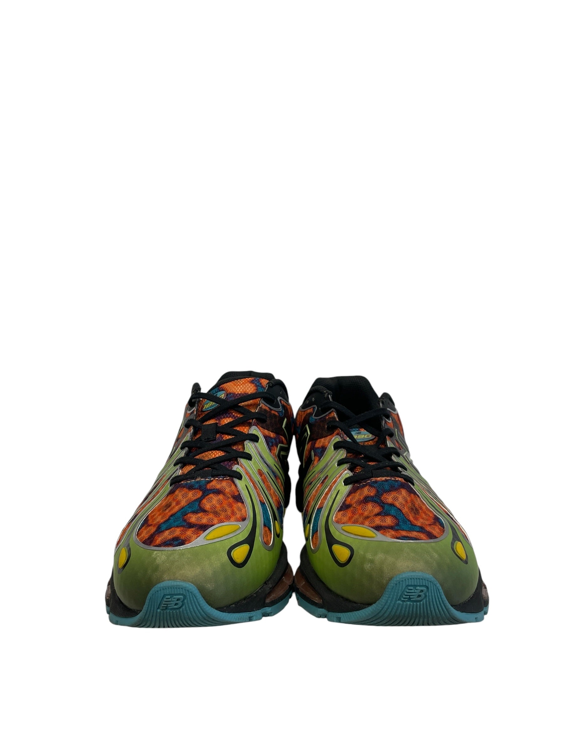 NEW BALANCE/Low-Sneakers/US 10.5/All Over Print/Nylon/MLT/CUT THE CHECK view 3